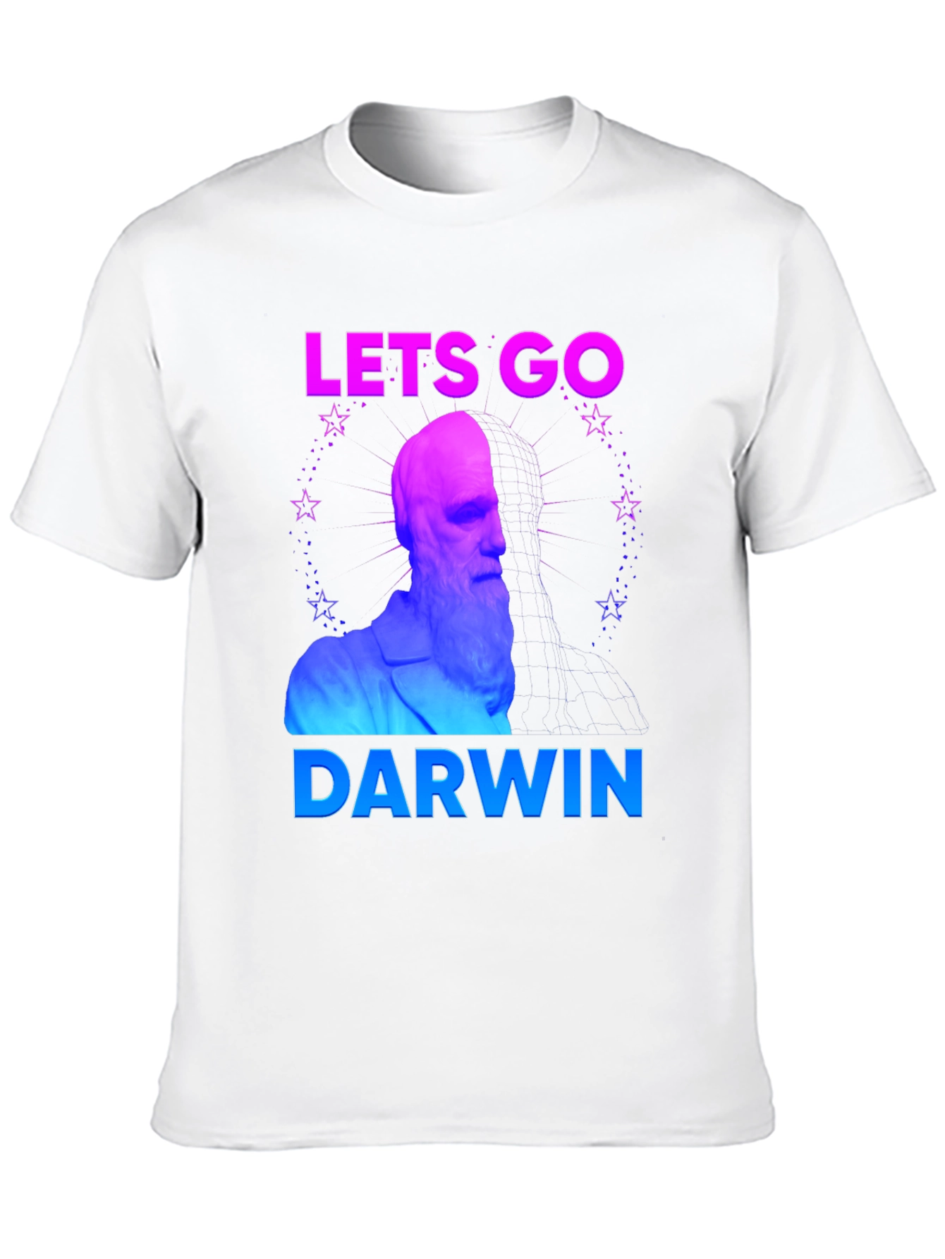 Lets Go Darwin T-Shirt: Humorous Evolution Tee