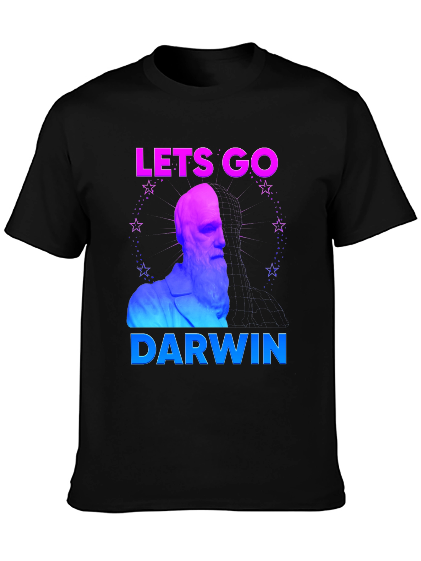 Lets Go Darwin T-Shirt: Humorous Evolution Tee