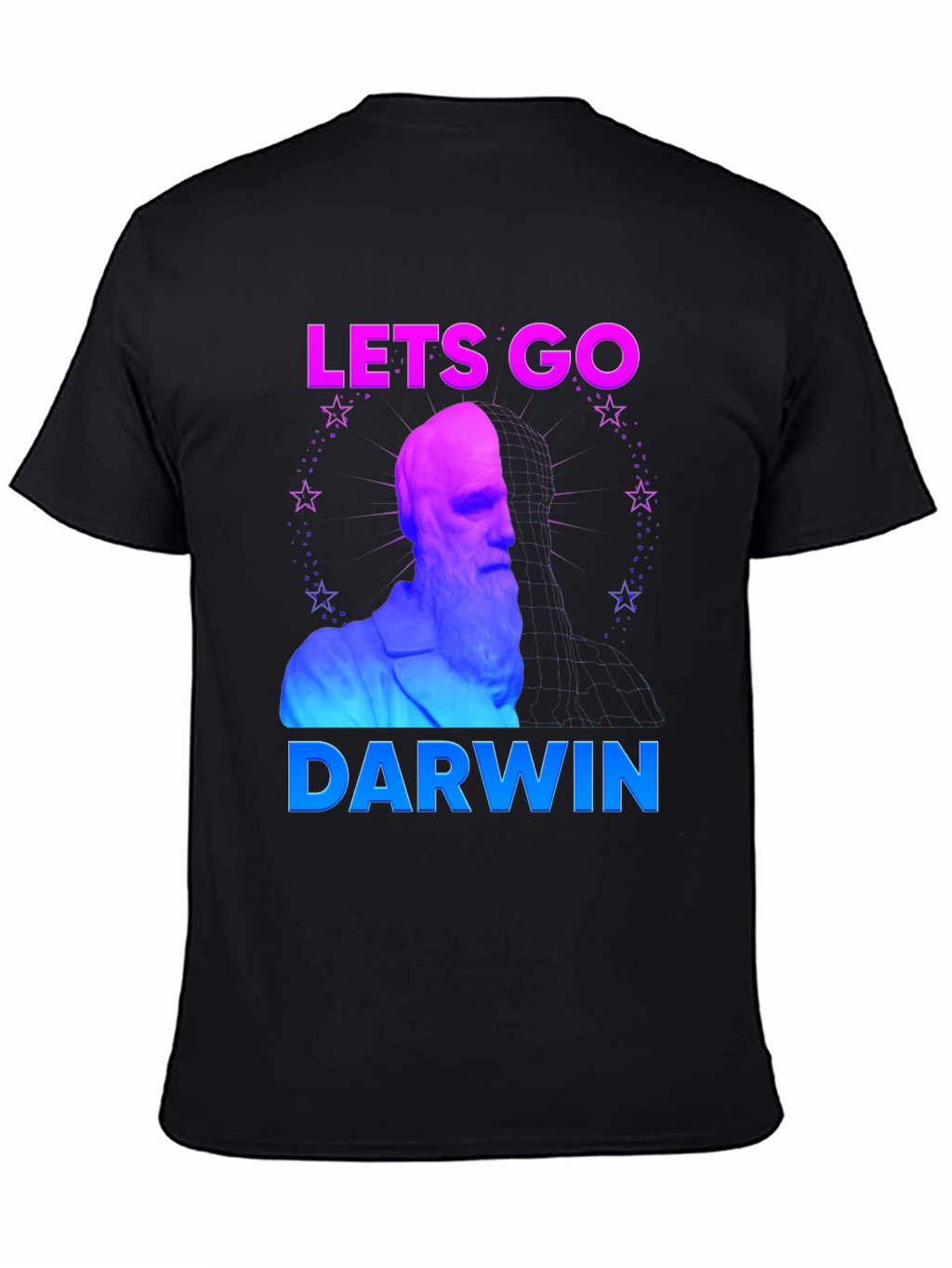 Lets Go Darwin T-Shirt: Humorous Evolution Tee