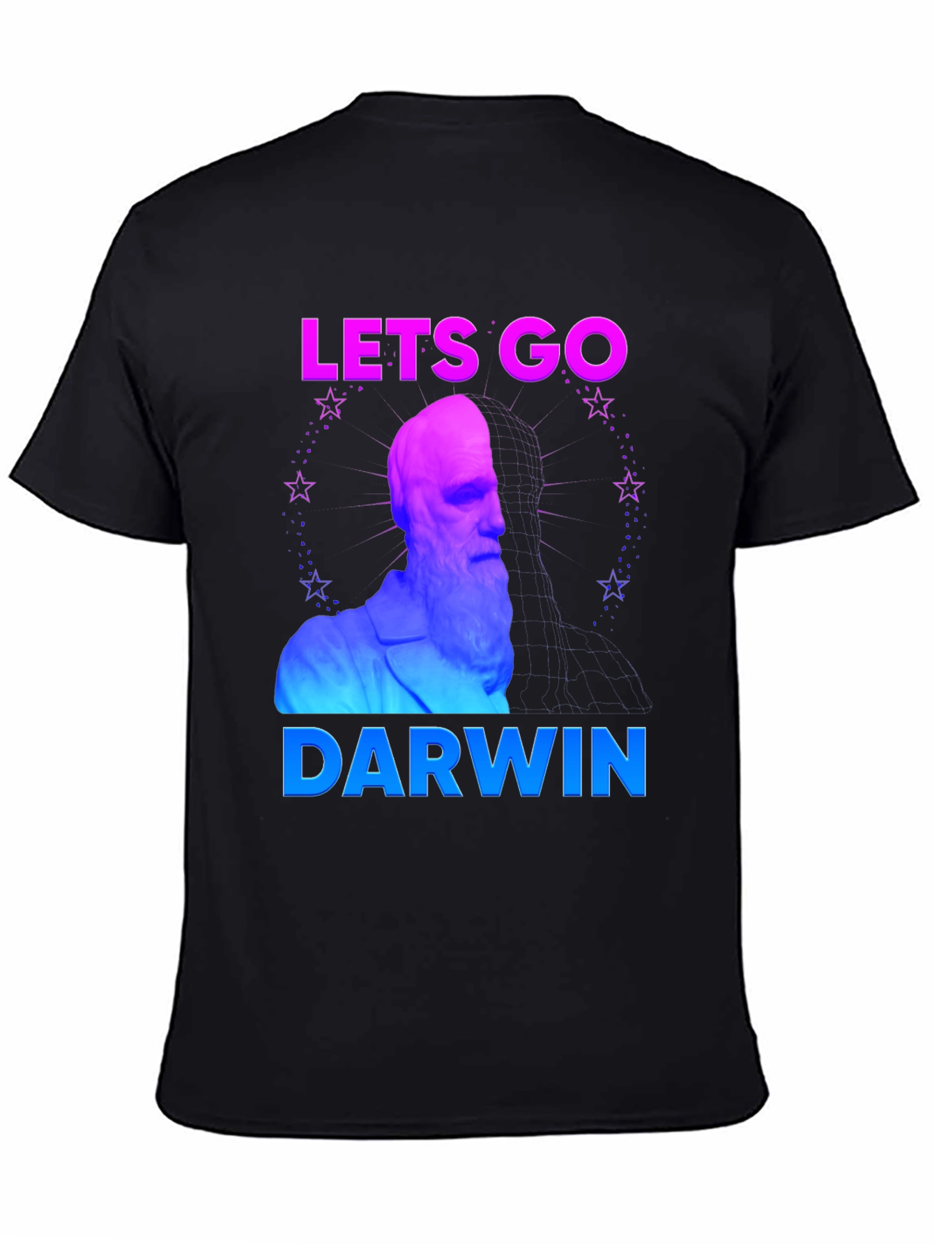 Lets Go Darwin T-Shirt: Humorous Evolution Tee