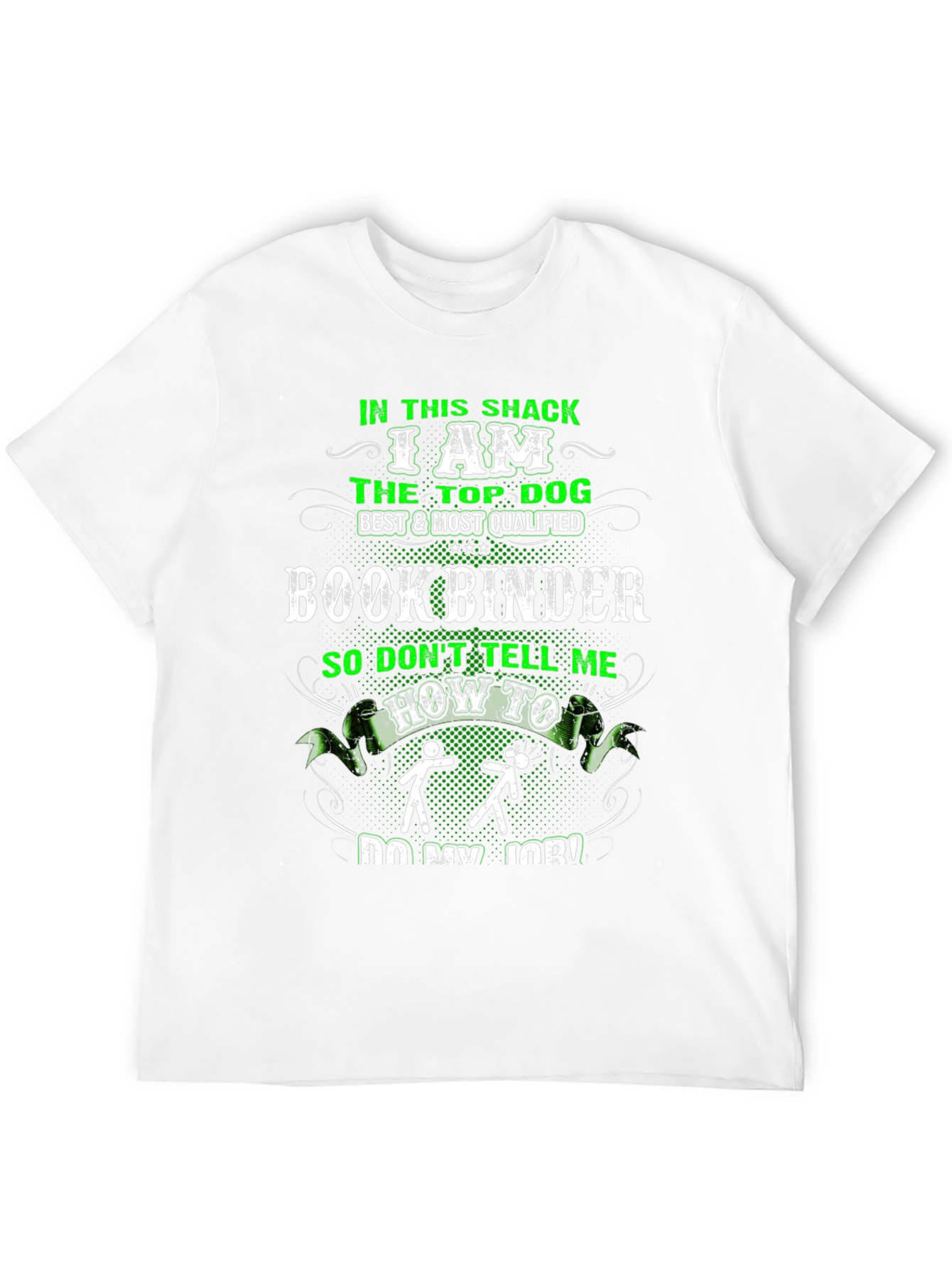 Book Binder Top Dog Graphic Tee