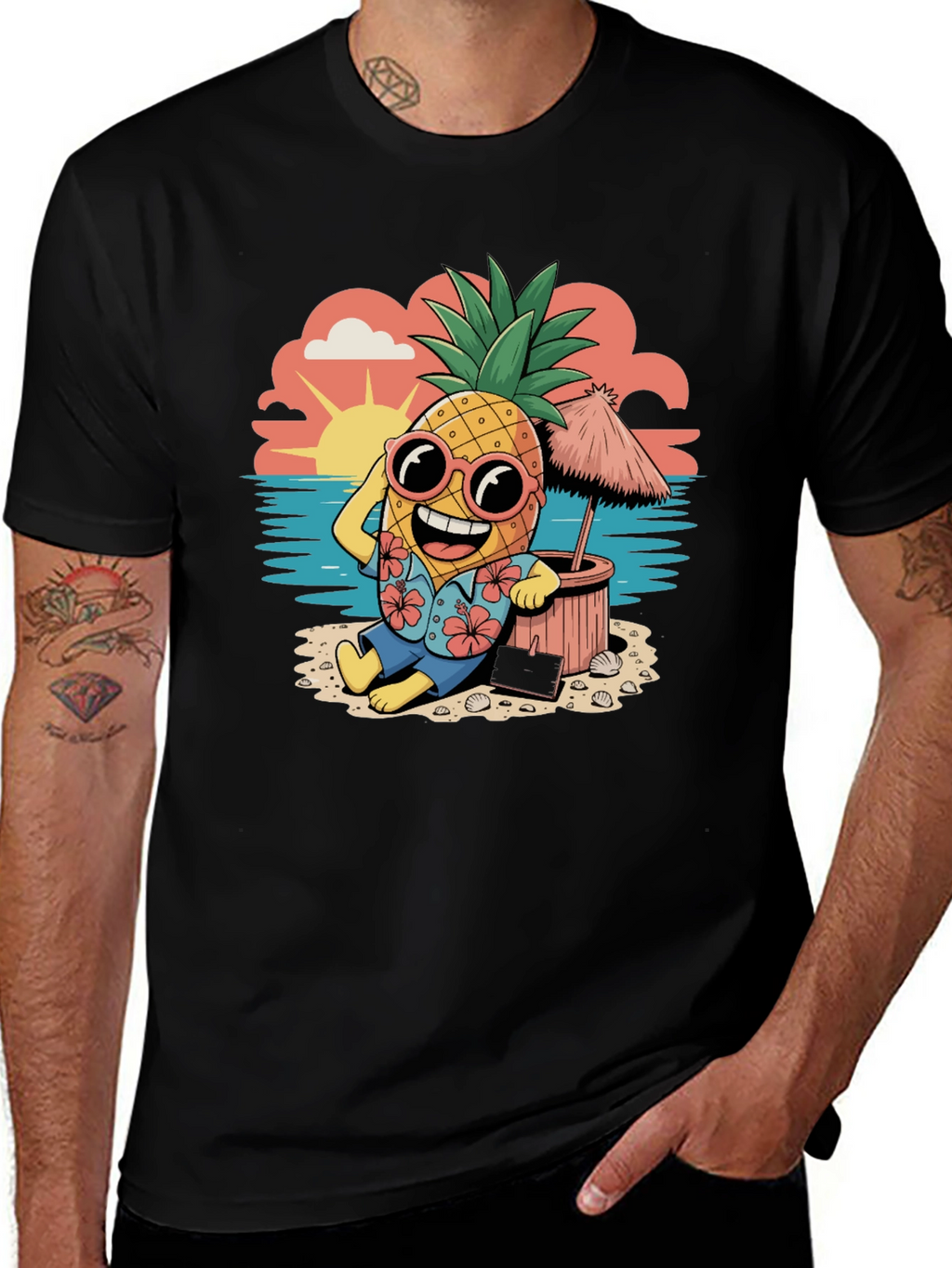 Cool Pineapple Summer T-Shirt