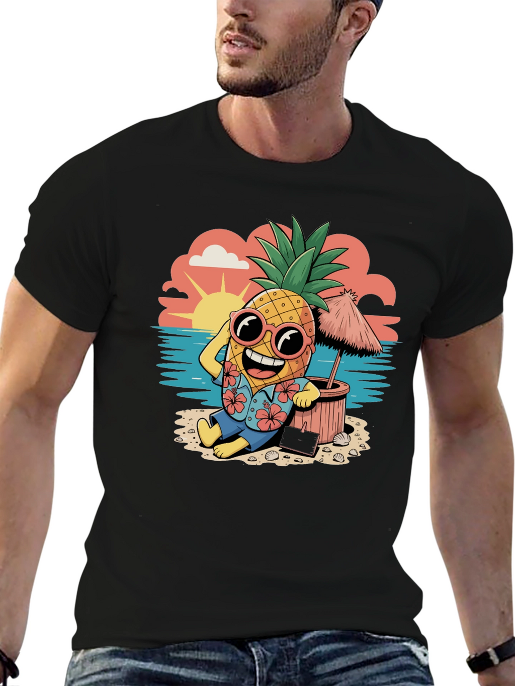 Cool Pineapple Summer T-Shirt