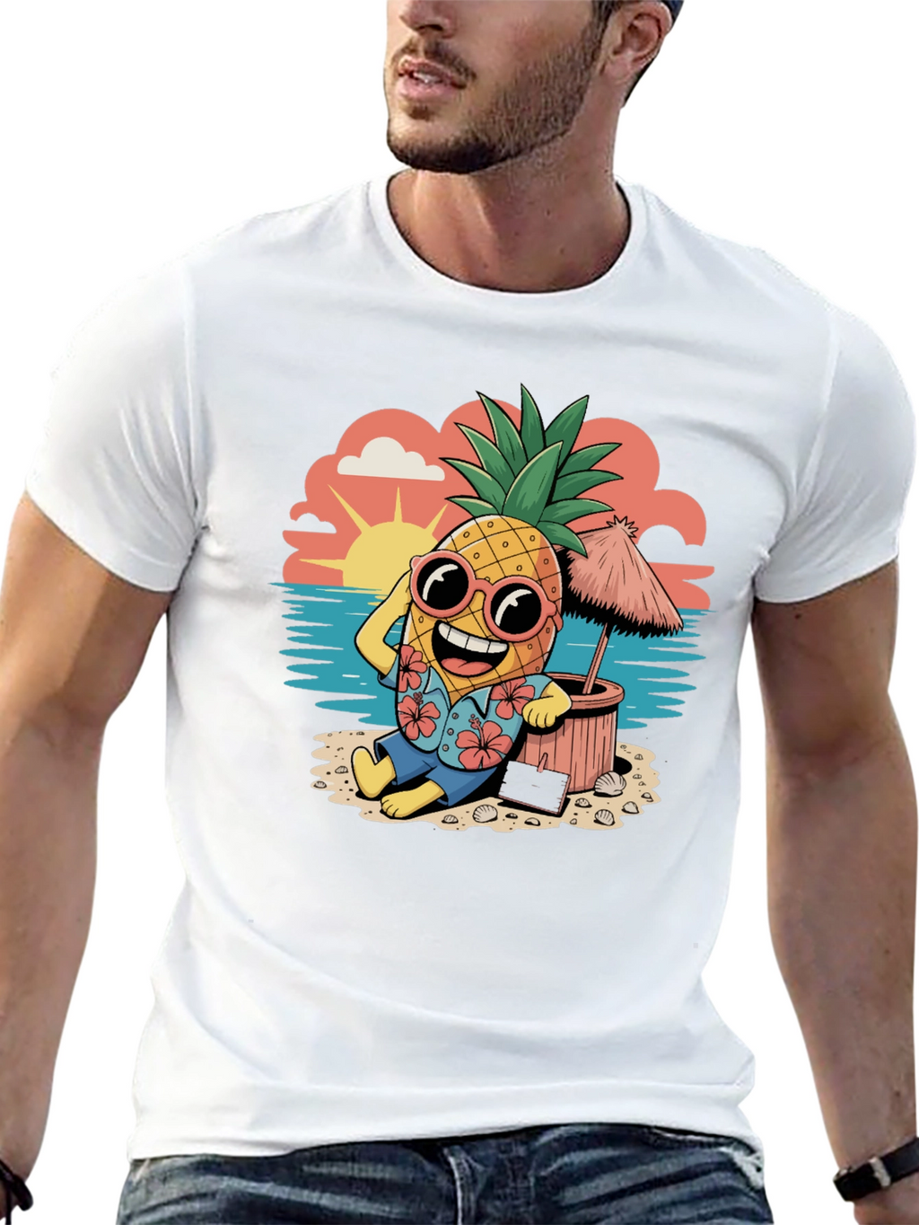 Cool Pineapple Summer T-Shirt