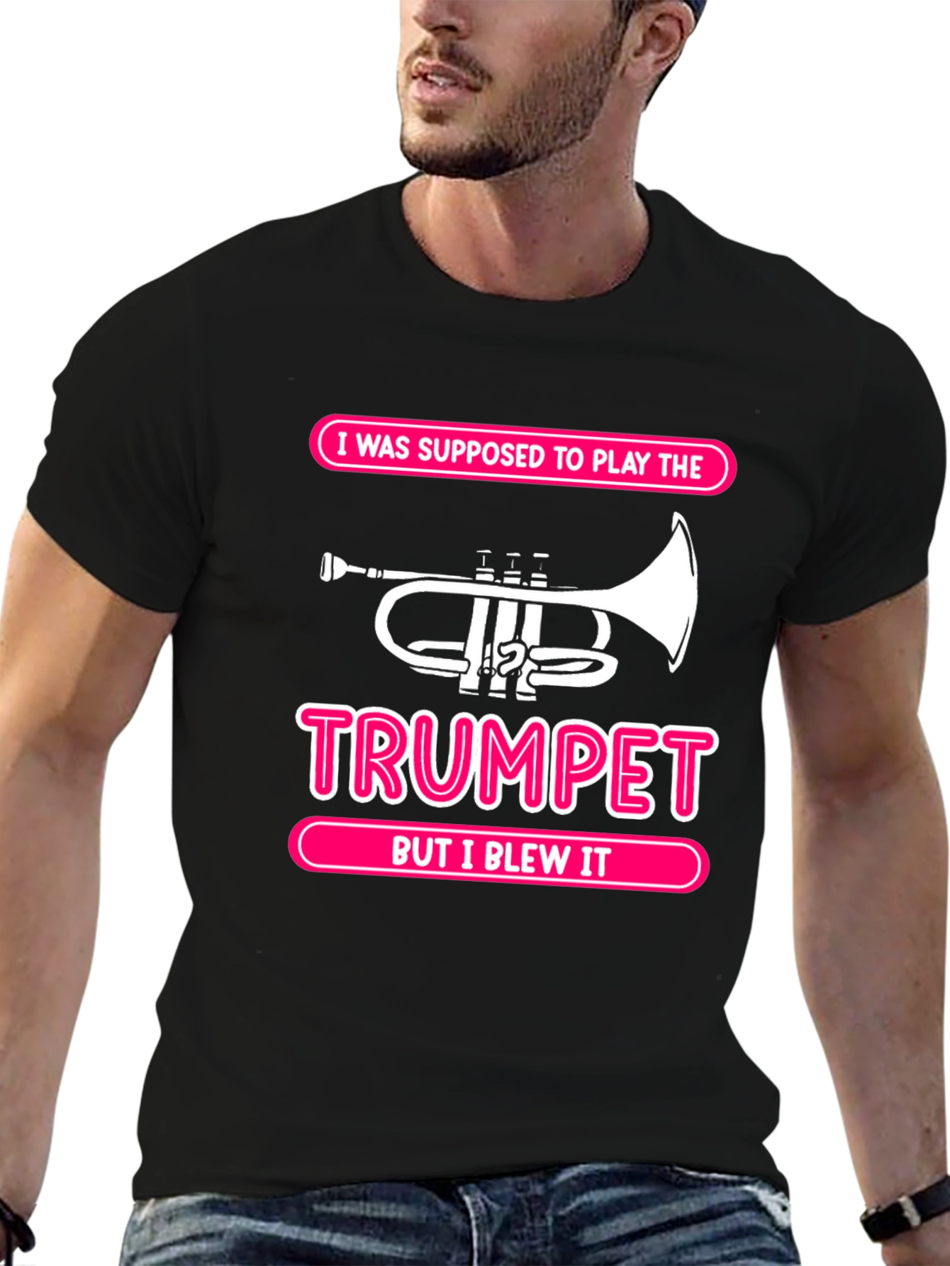 Trumpet Pun T-Shirt - But I Blew It Tee