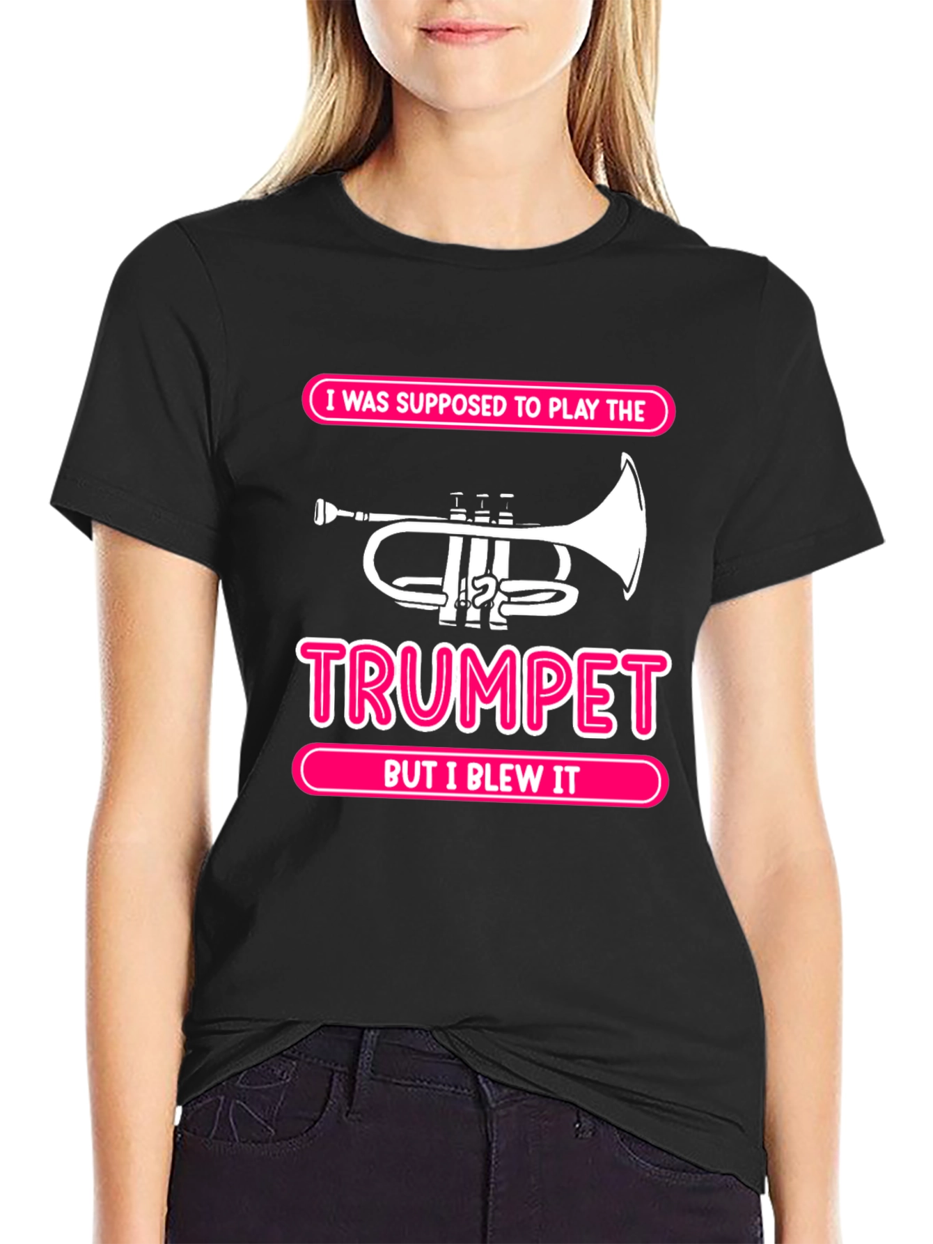 Trumpet Pun T-Shirt - But I Blew It Tee