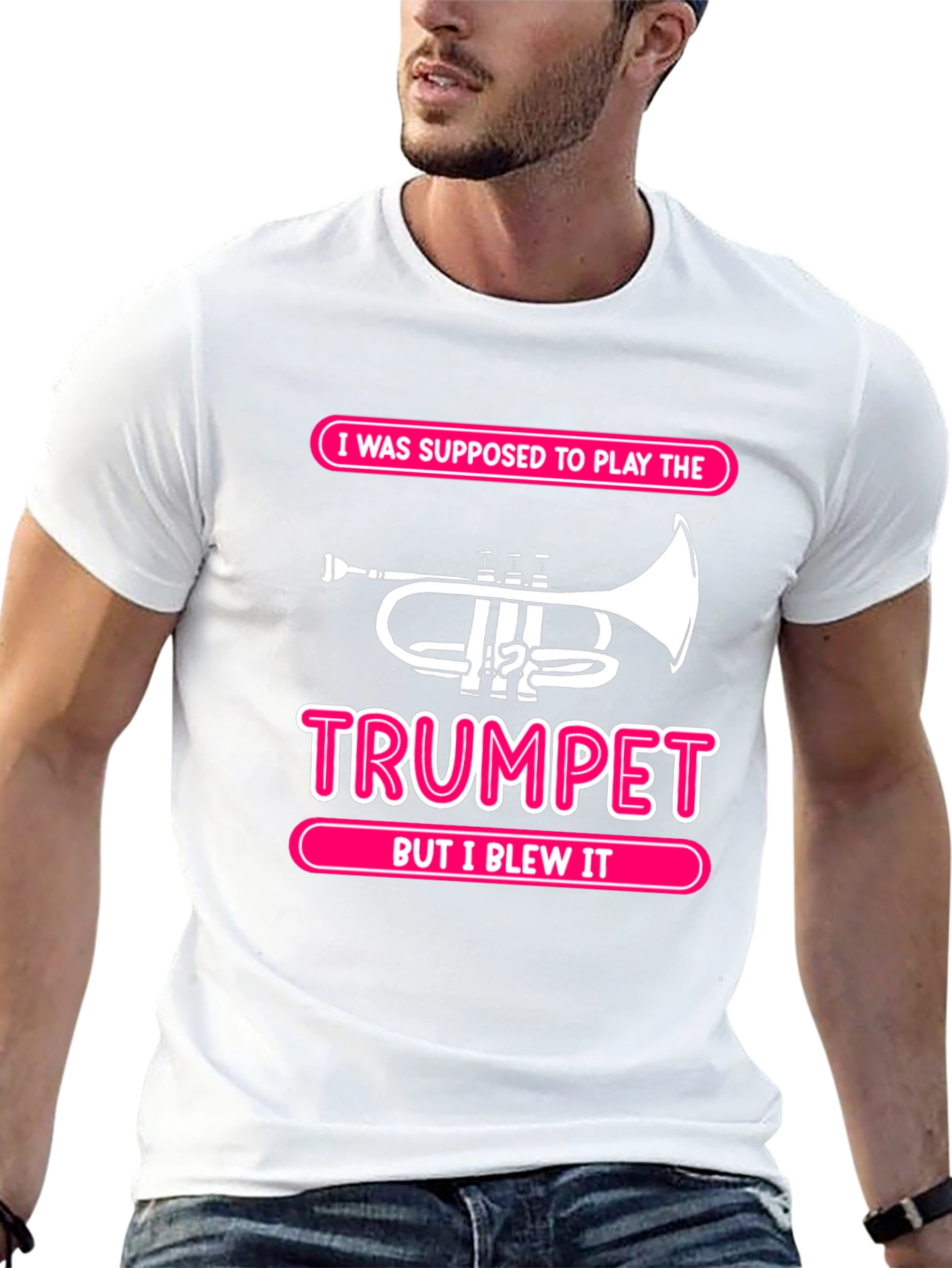 Trumpet Pun T-Shirt - But I Blew It Tee