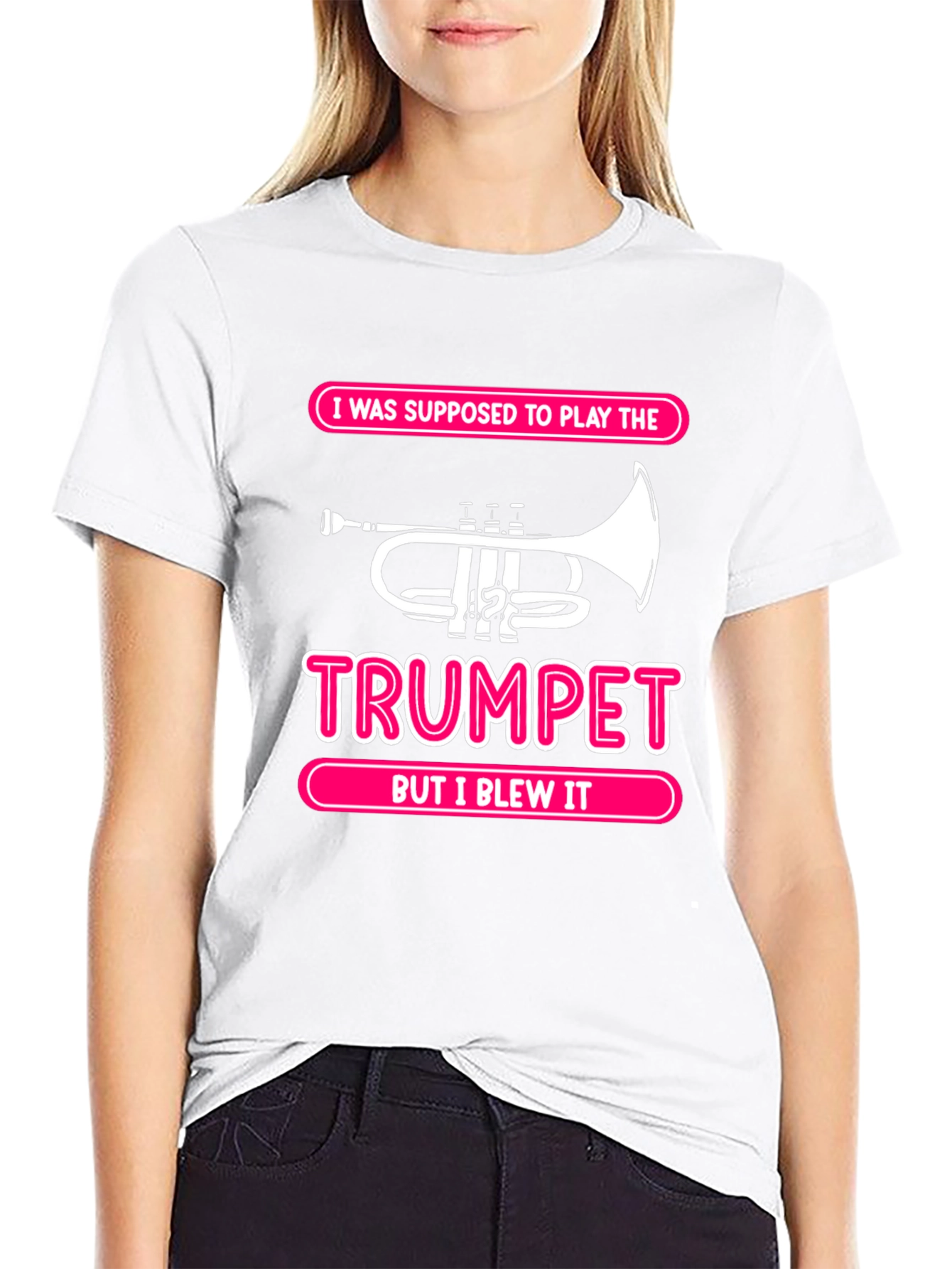 Trumpet Pun T-Shirt - But I Blew It Tee
