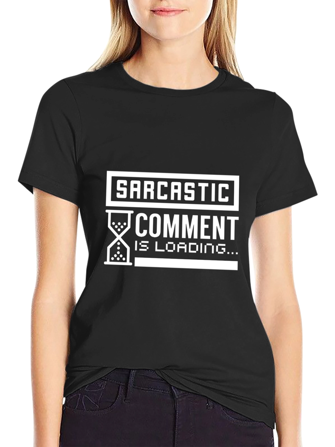 Sarcastic Comment Loading Graphic Tee