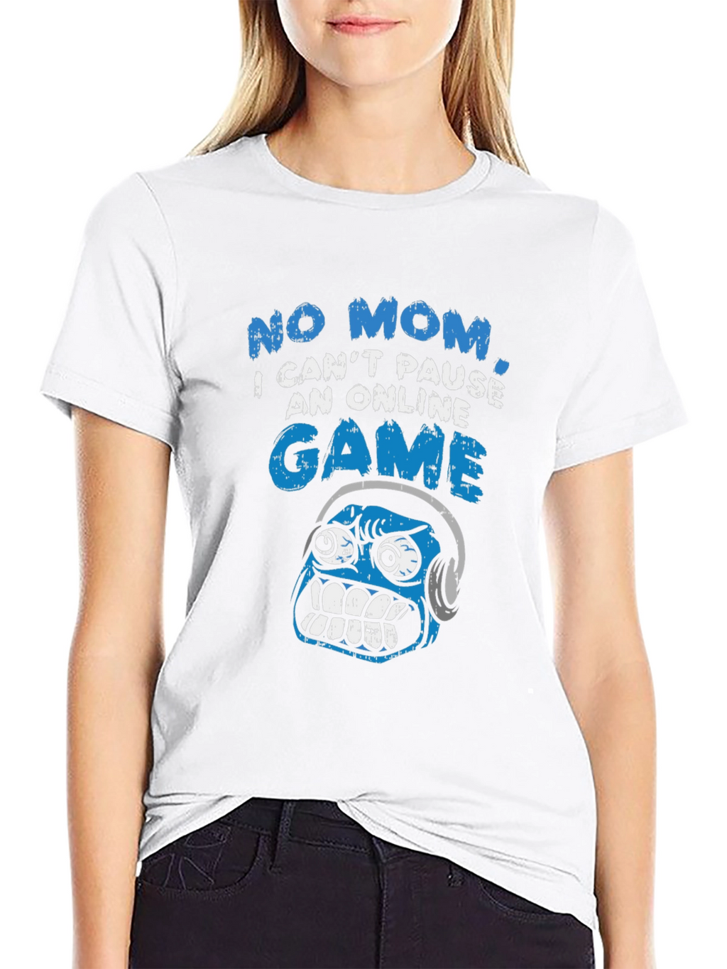 Gamer T-Shirt - No Pause Online Game Funny Tee