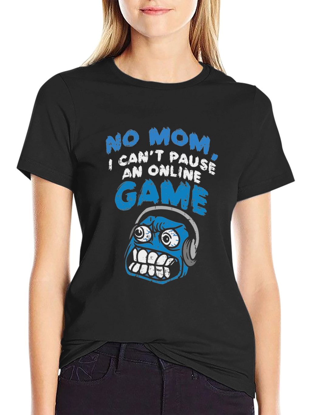 Gamer T-Shirt - No Pause Online Game Funny Tee