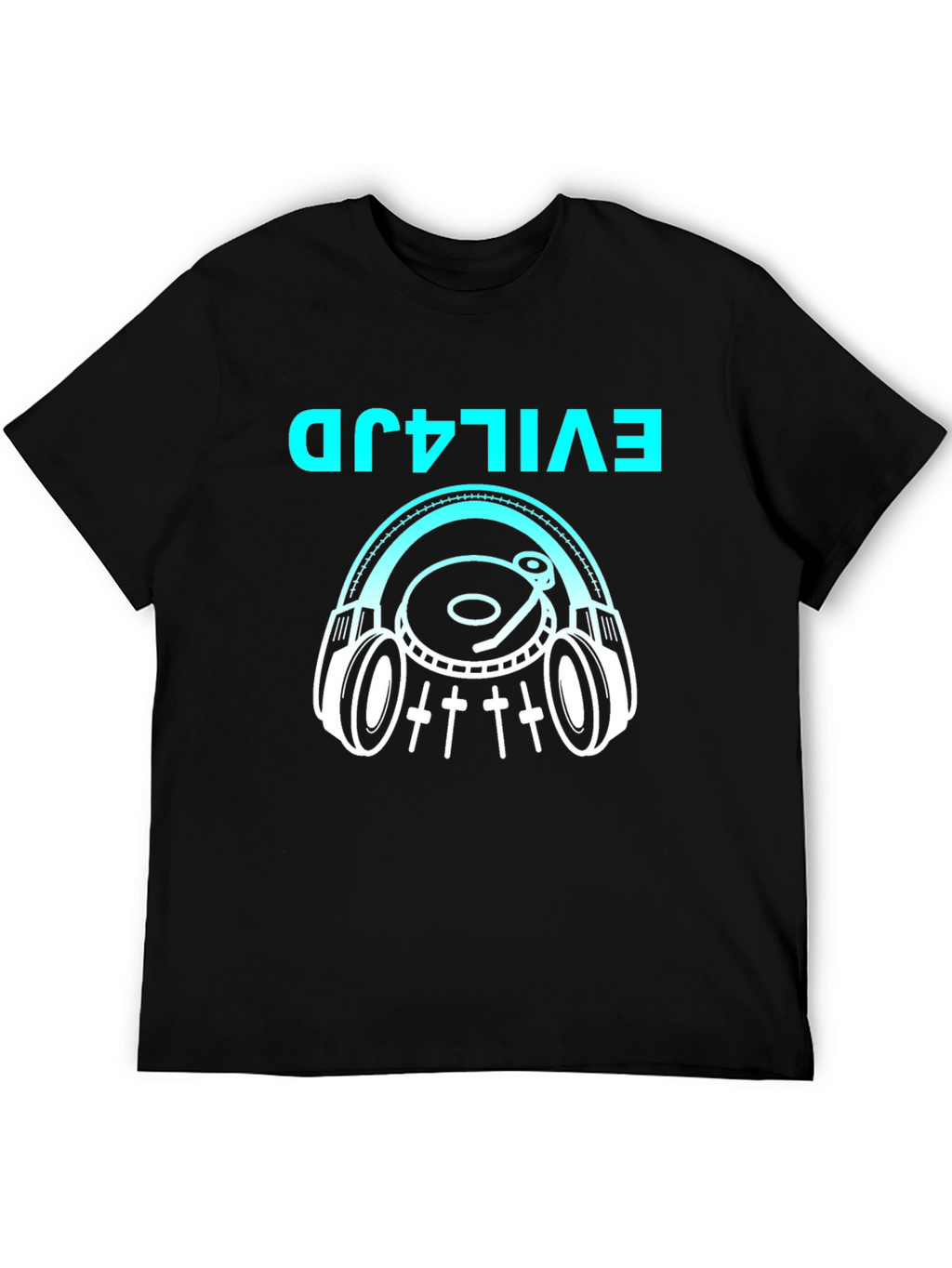 Evil4JD DJ Graphic Tee - Music Lovers T-Shirt