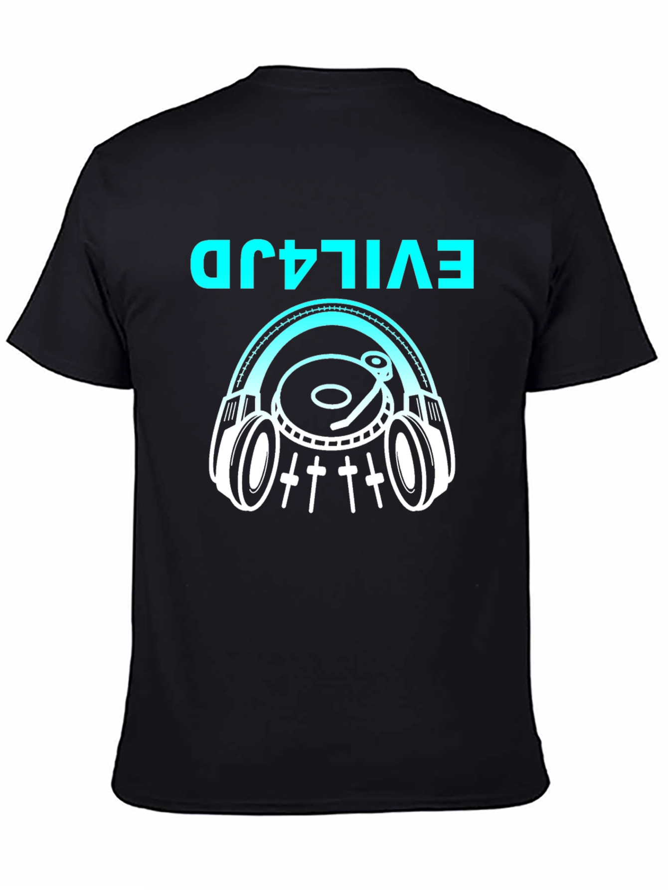 Evil4JD DJ Graphic Tee - Music Lovers T-Shirt