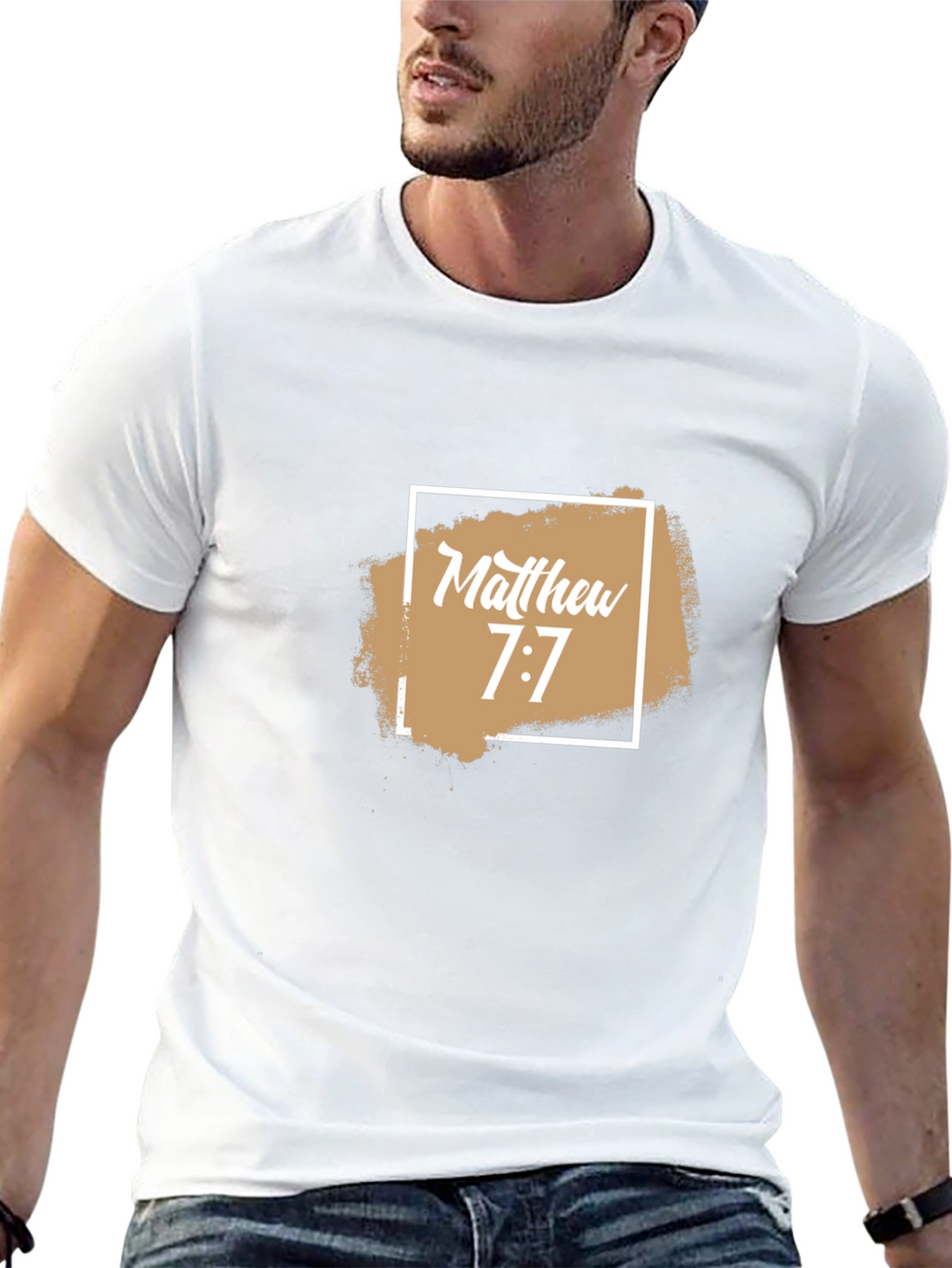 Matthew 7:7 Christian T-Shirt