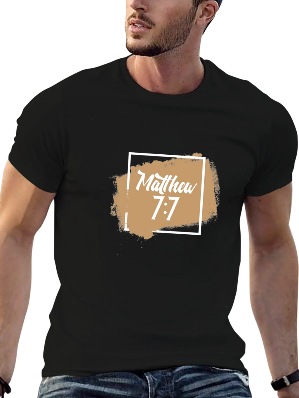 Matthew 7:7 Christian T-Shirt