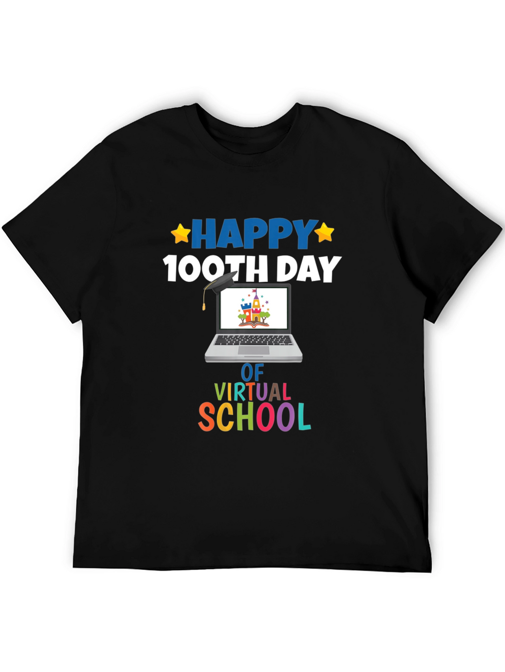 Happy 100th Day of Virtual School T-Shirt