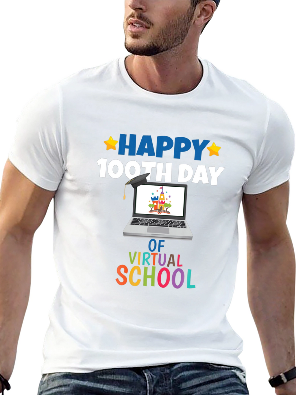 Happy 100th Day of Virtual School T-Shirt