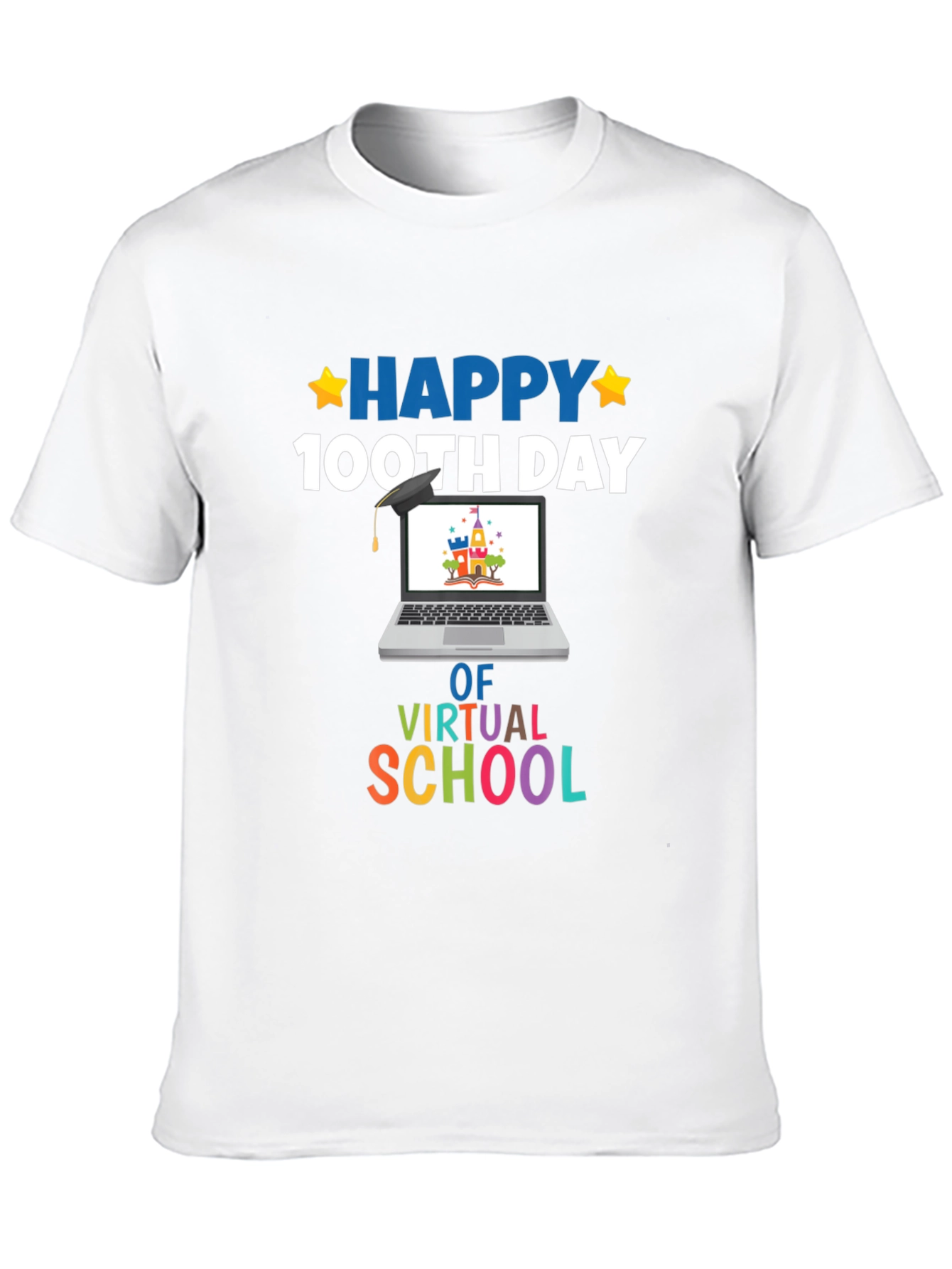 Happy 100th Day of Virtual School T-Shirt