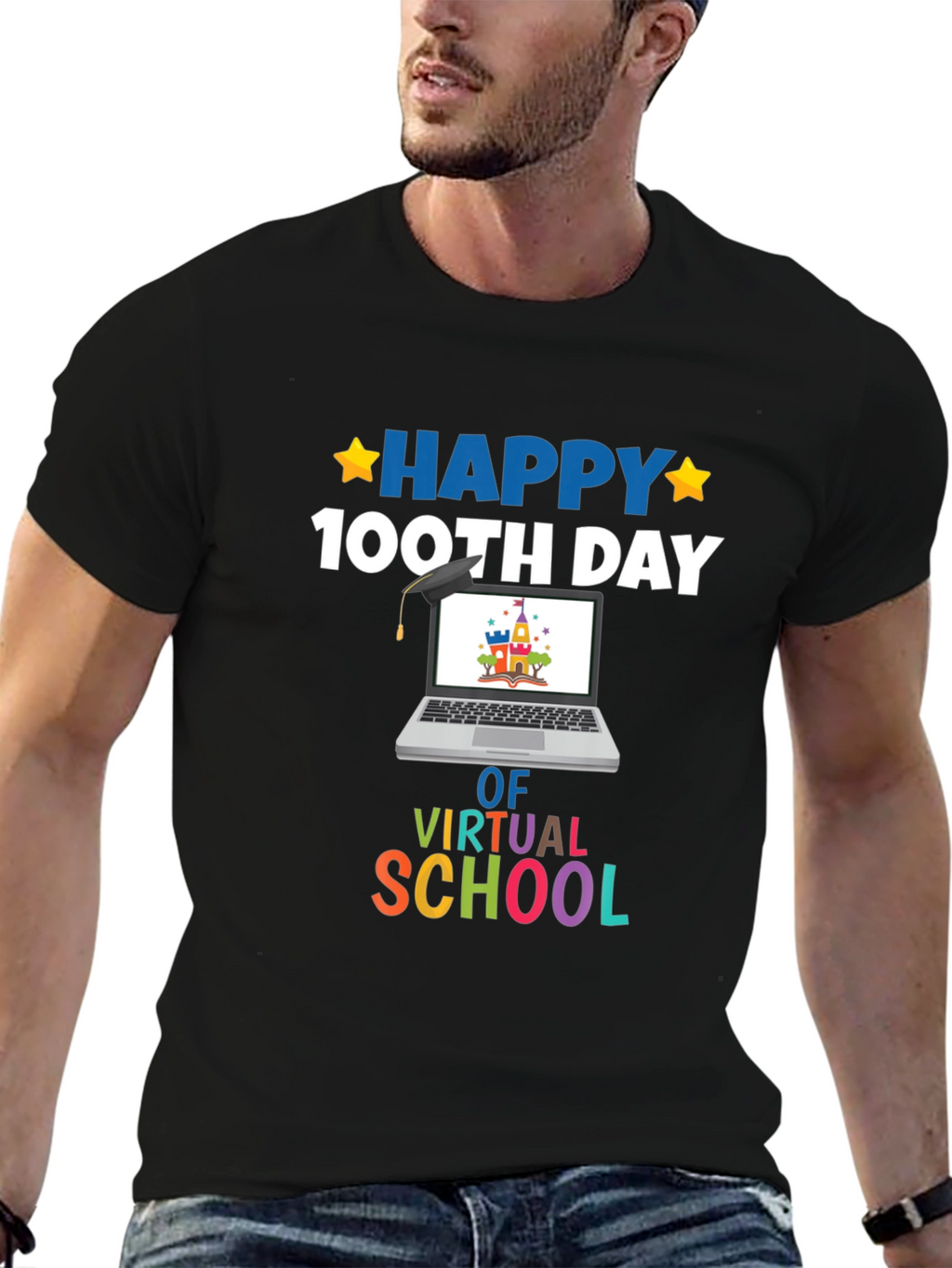 Happy 100th Day of Virtual School T-Shirt
