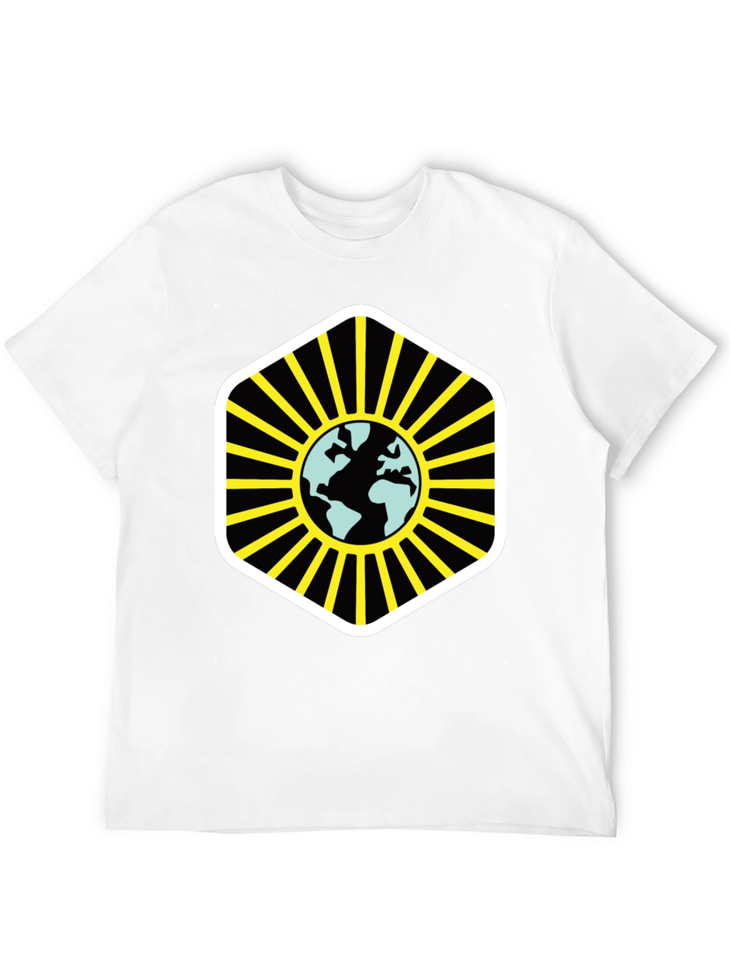 Globe Graphic Black T-Shirt