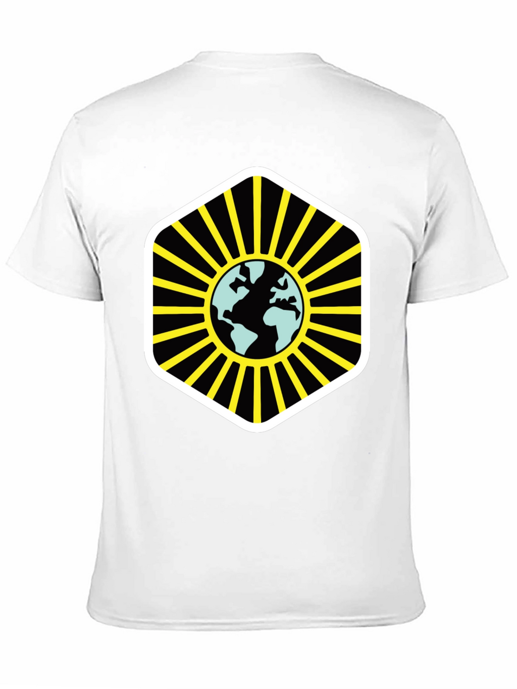 Globe Graphic Black T-Shirt