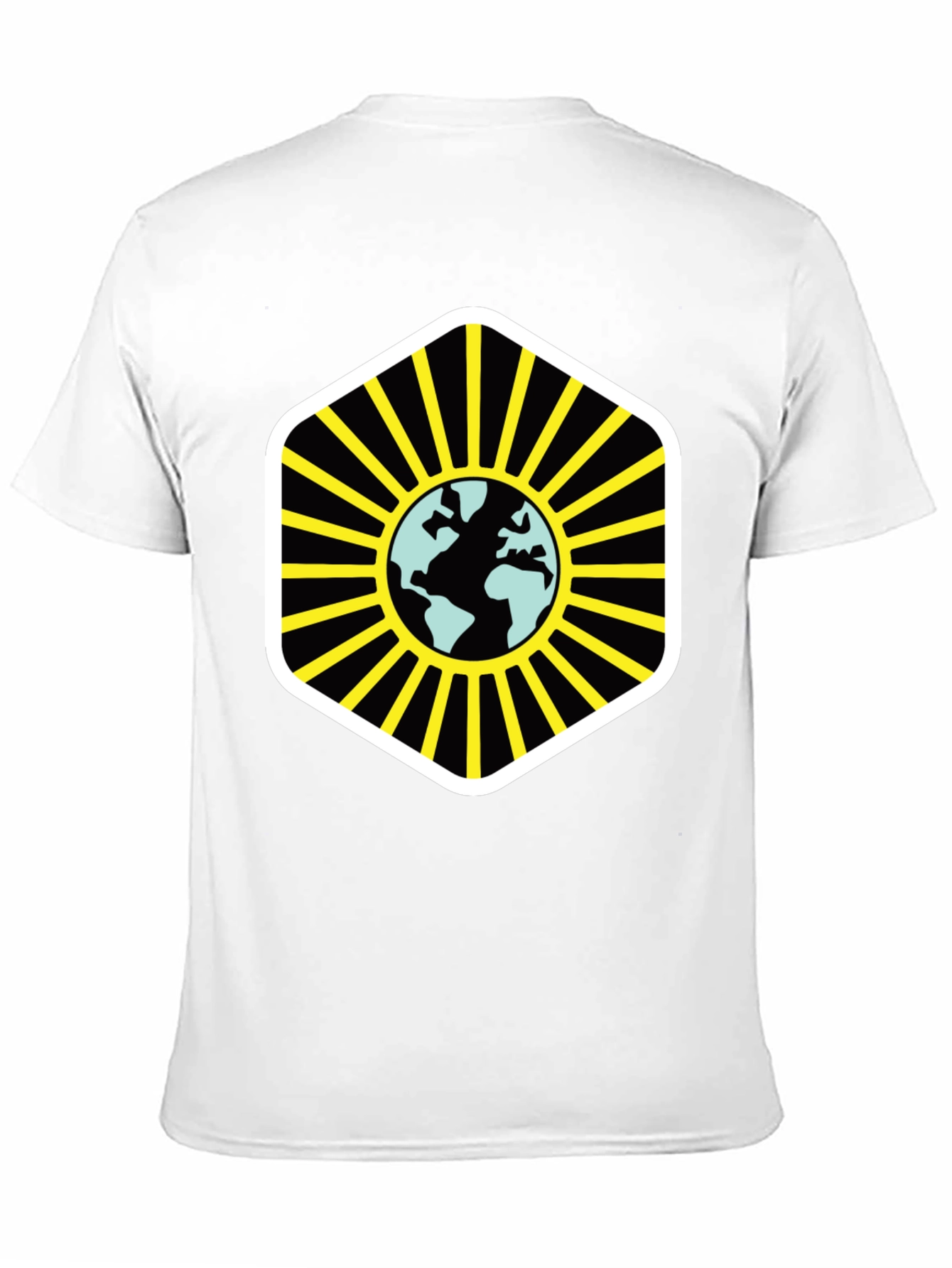 Globe Graphic Black T-Shirt