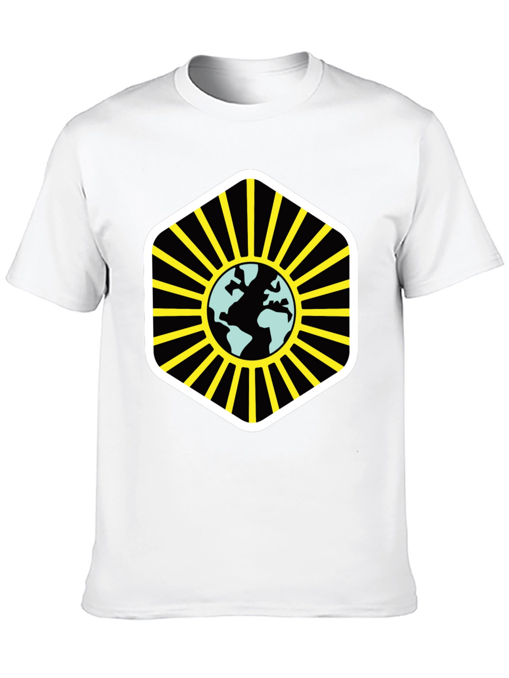 Globe Graphic Black T-Shirt
