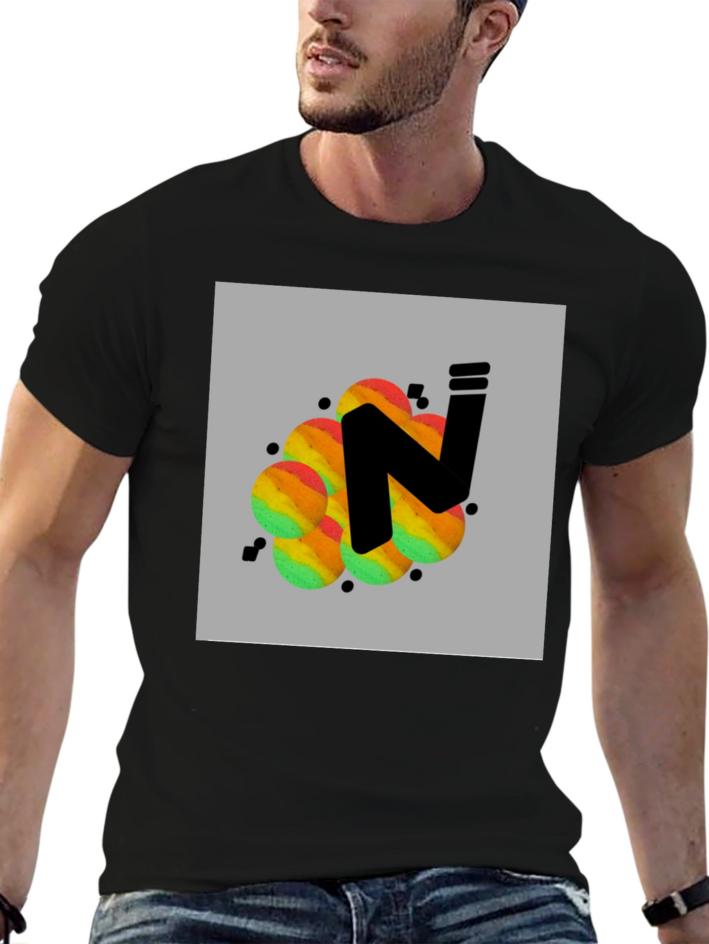 Unique Graphic Tee - N Design