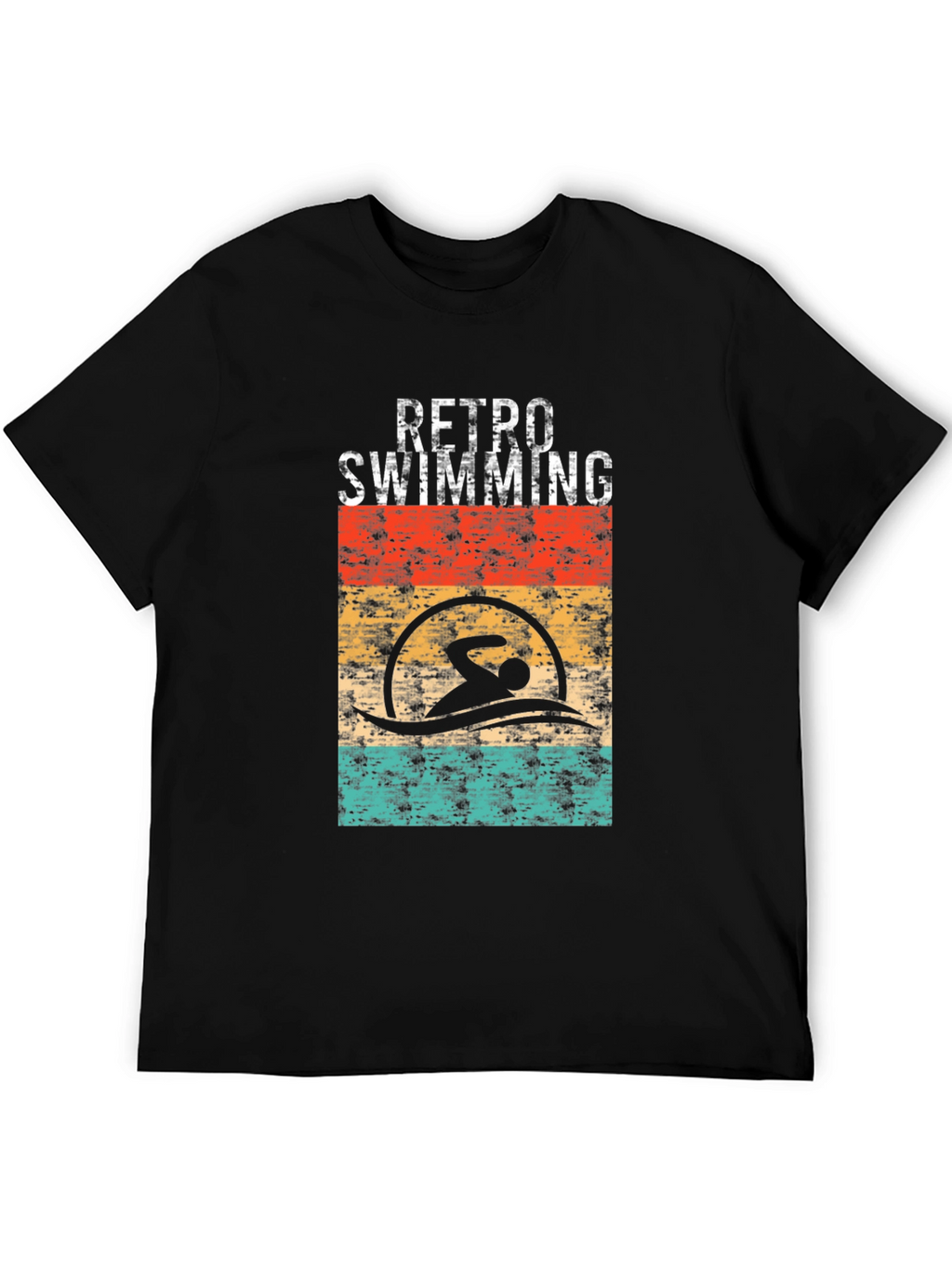 Retro Swimming T-Shirt
