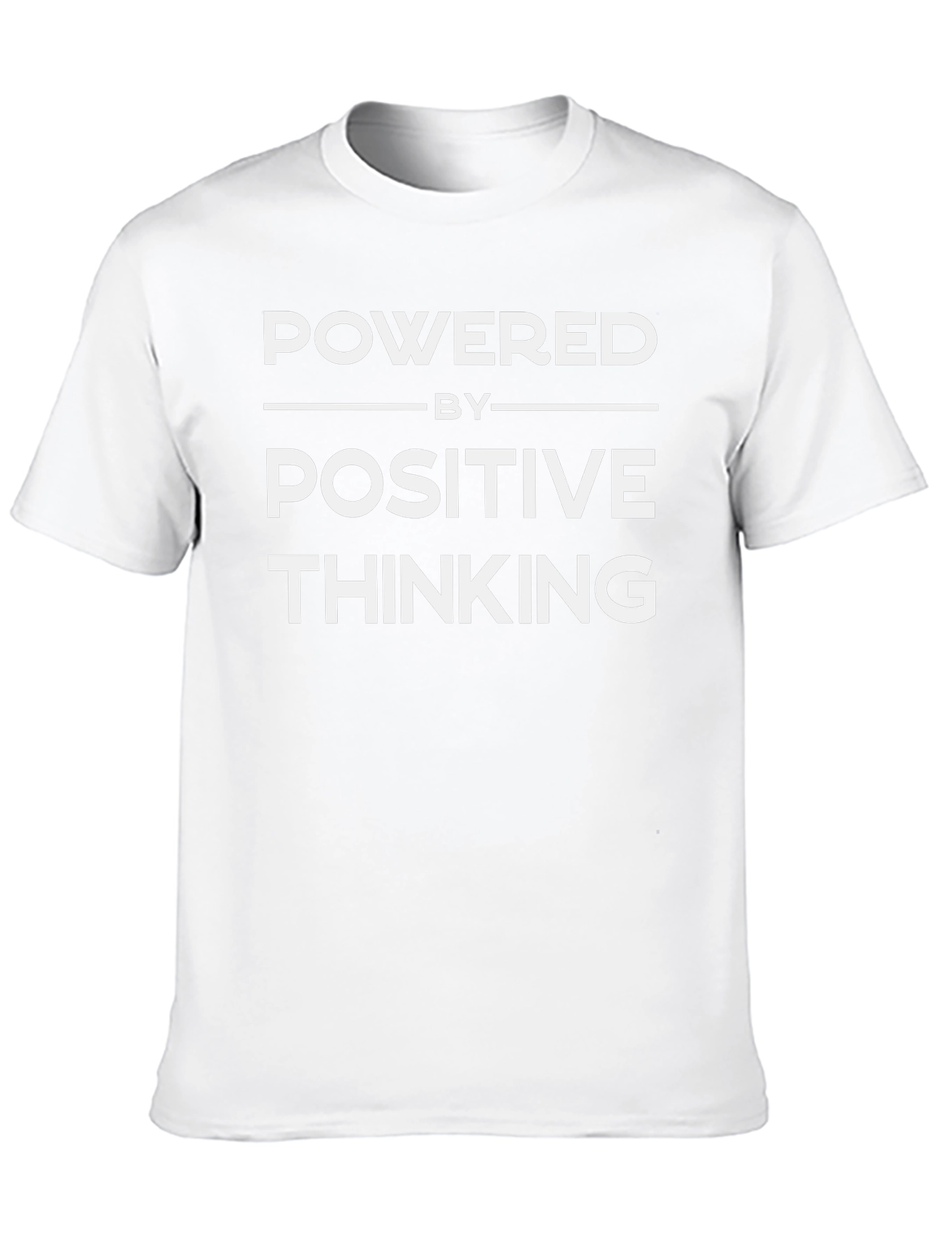 Powered by Positive Thinking Graphic Tee