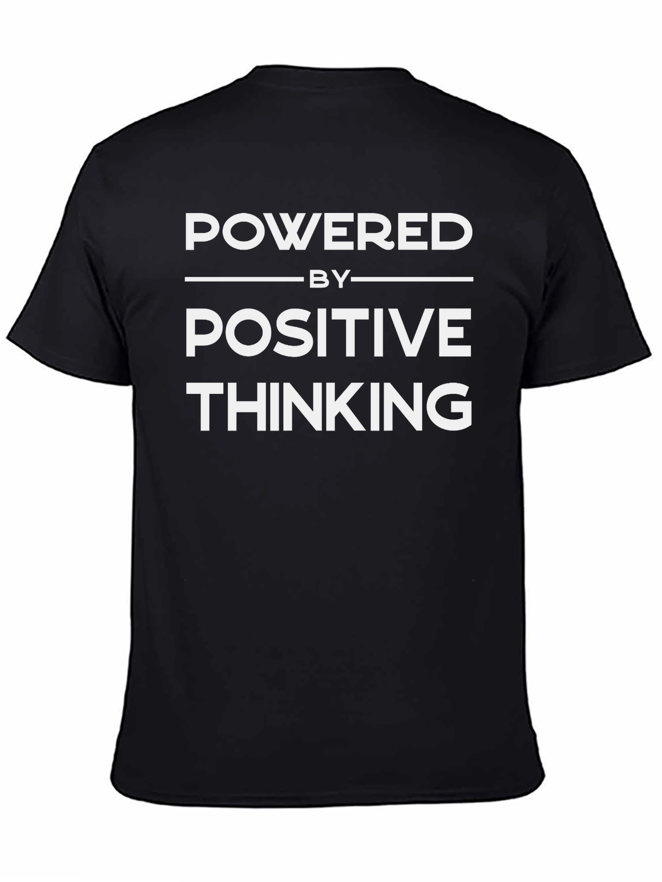 Powered by Positive Thinking Graphic Tee