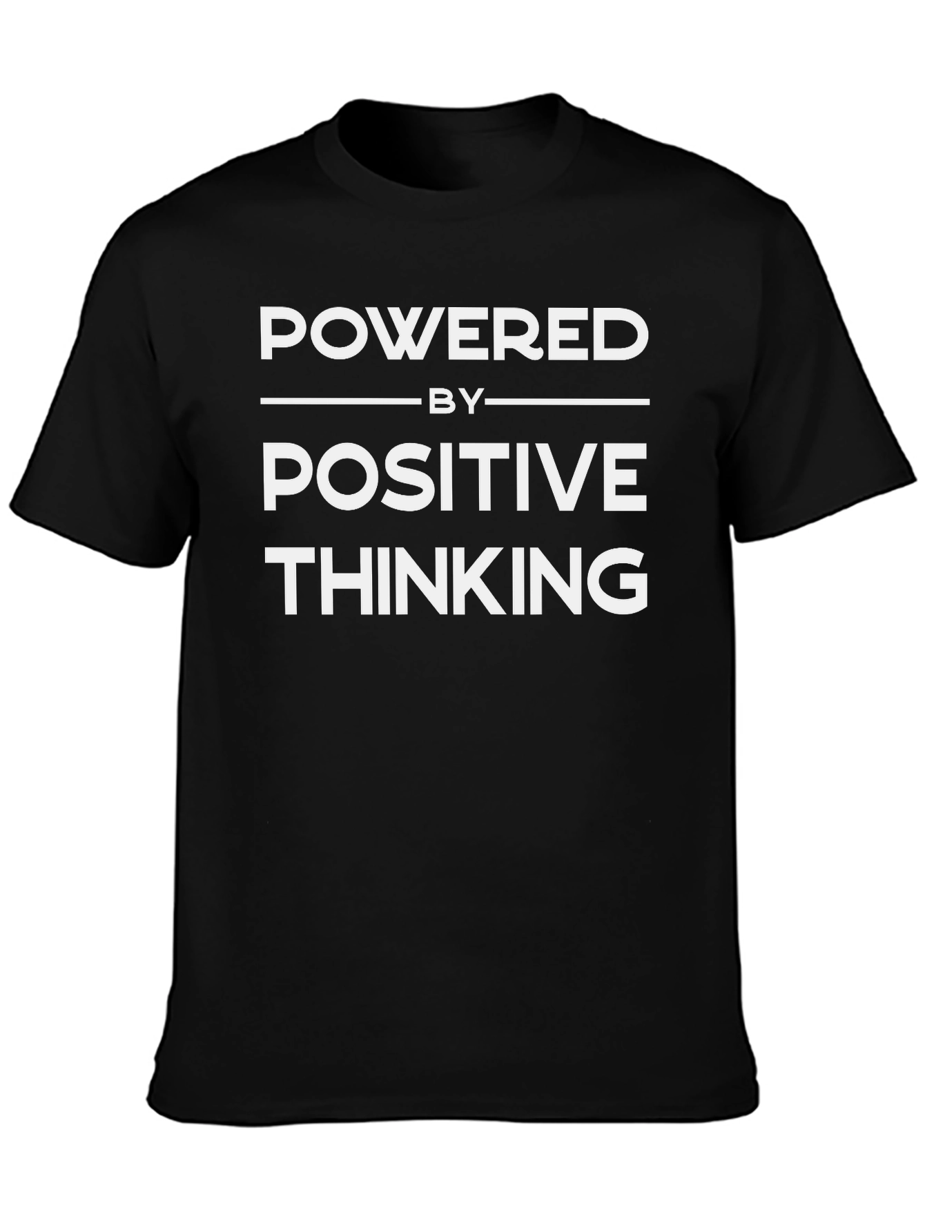 Powered by Positive Thinking Graphic Tee