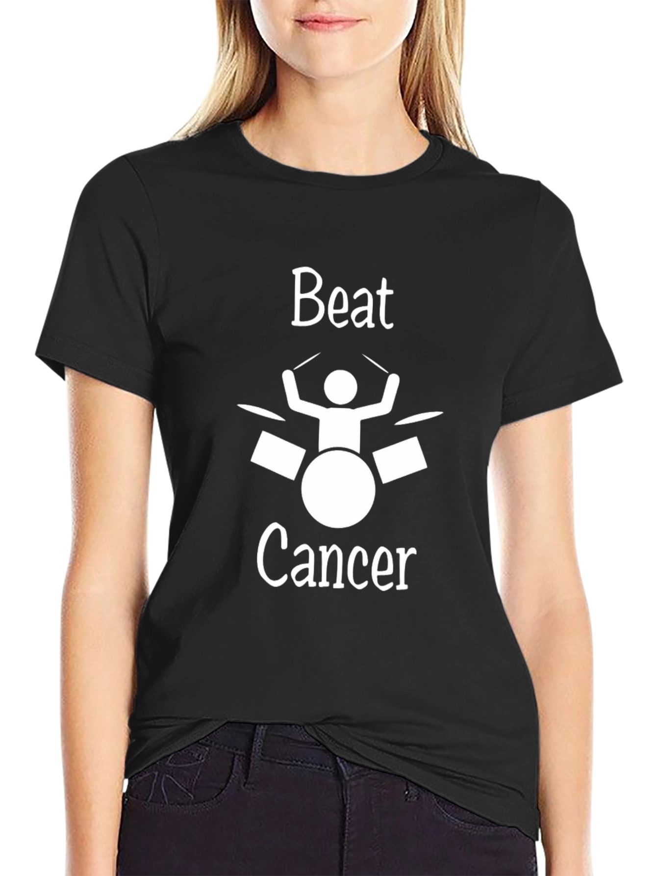 Beat Cancer Drum T-Shirt