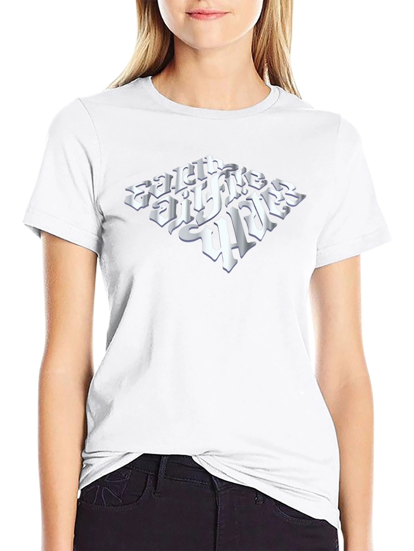 Earth Fire & Wind Black Graphic Tee