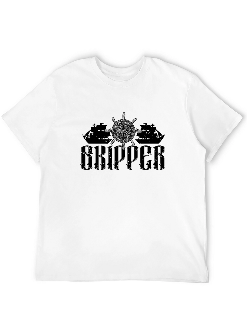 Skipper Graphic Tee - Nautical Style