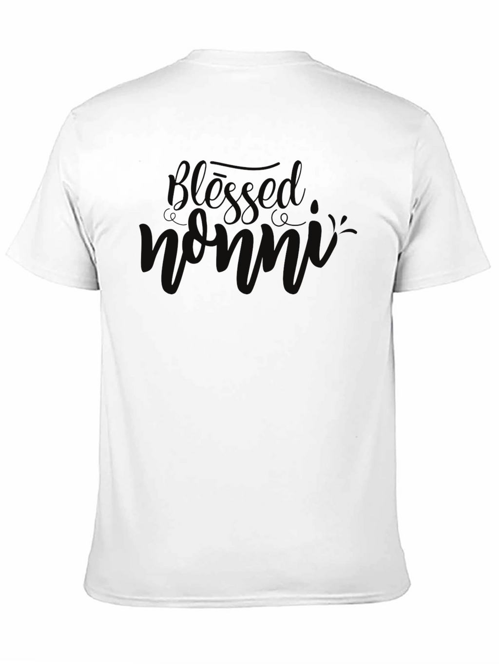 Blessed Nonni Black T-Shirt