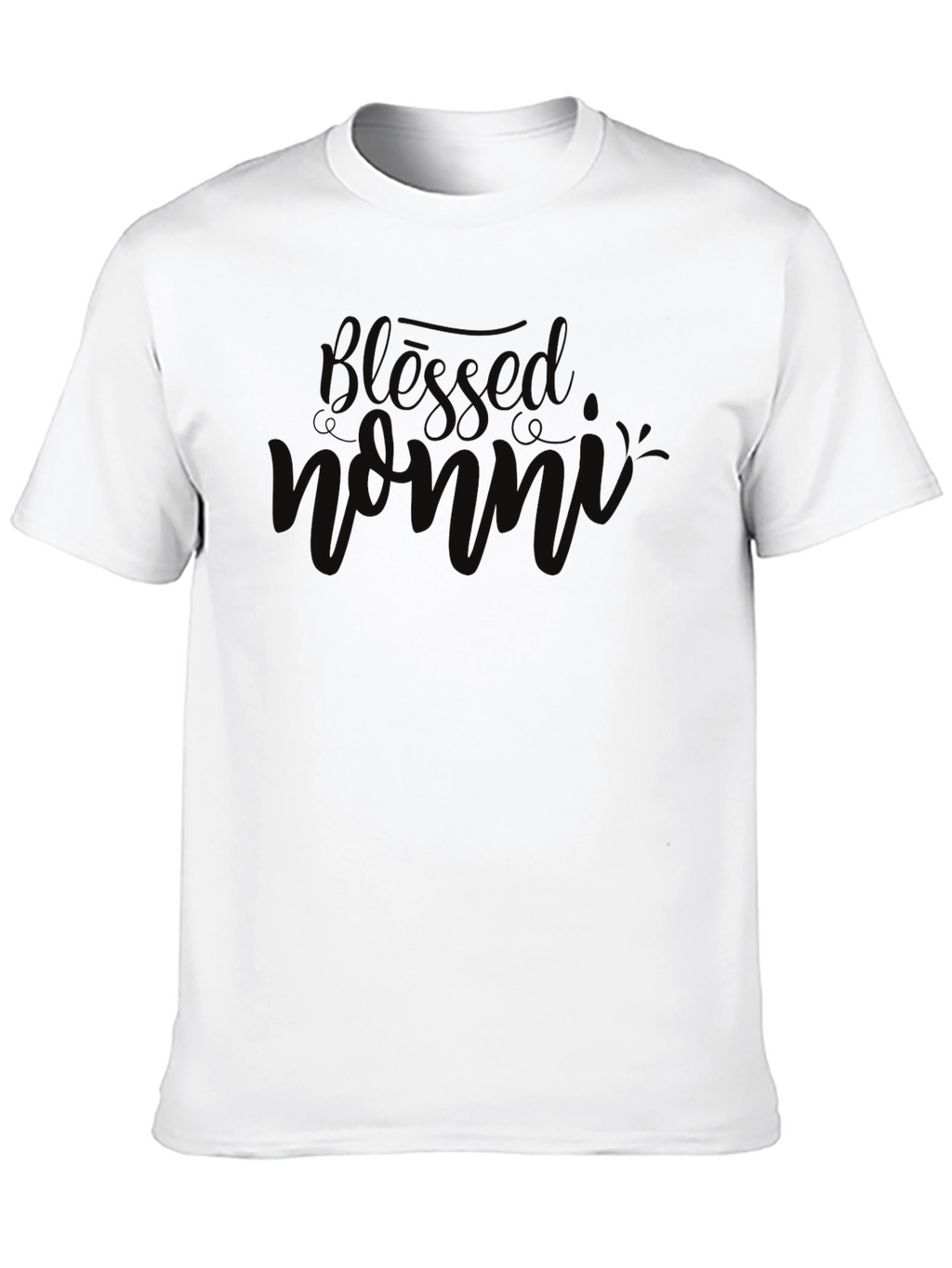 Blessed Nonni Black T-Shirt