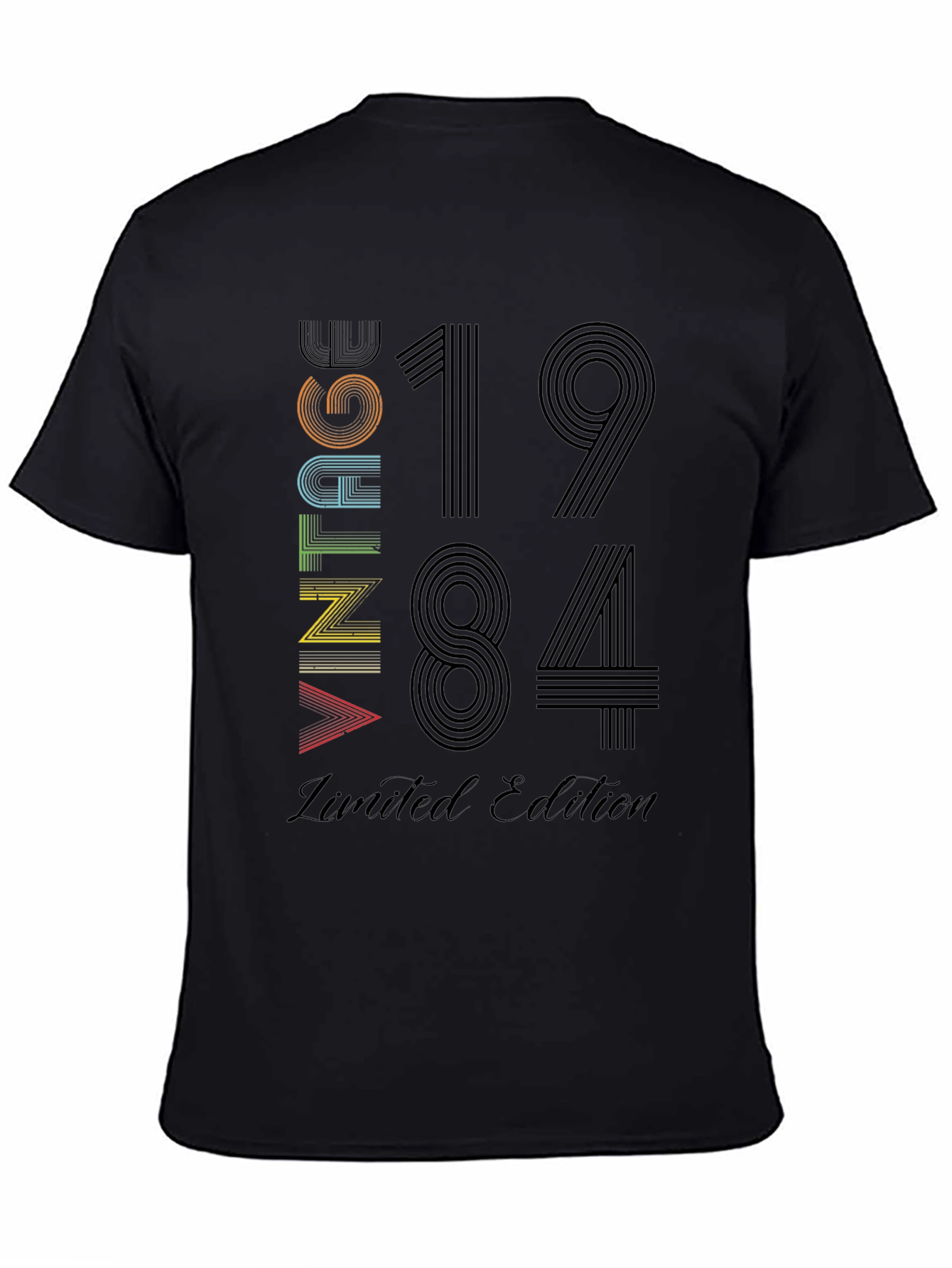 Vintage 1984 Limited Edition Black T-Shirt