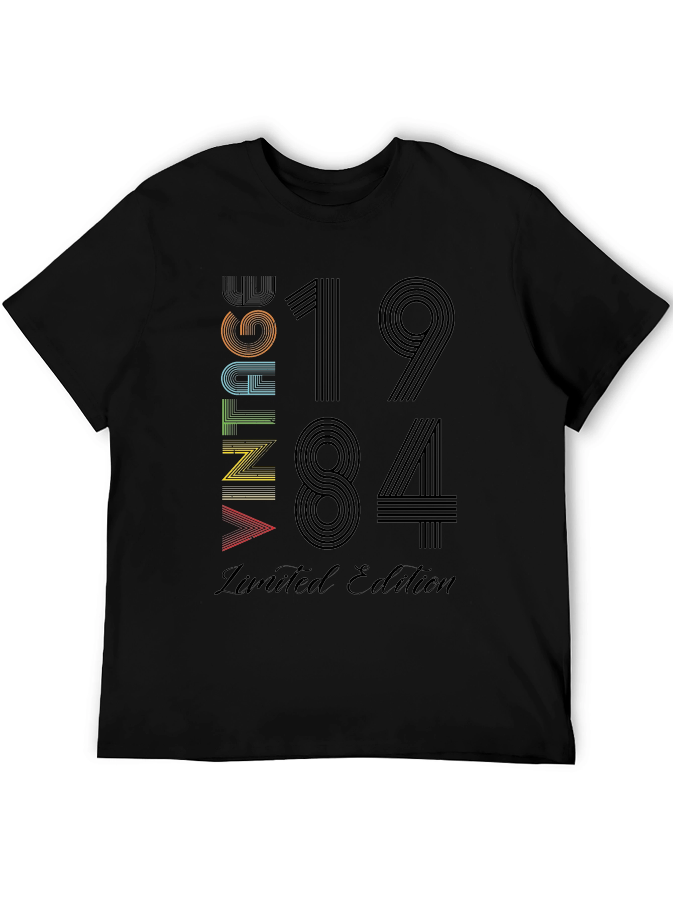 Vintage 1984 Limited Edition Black T-Shirt