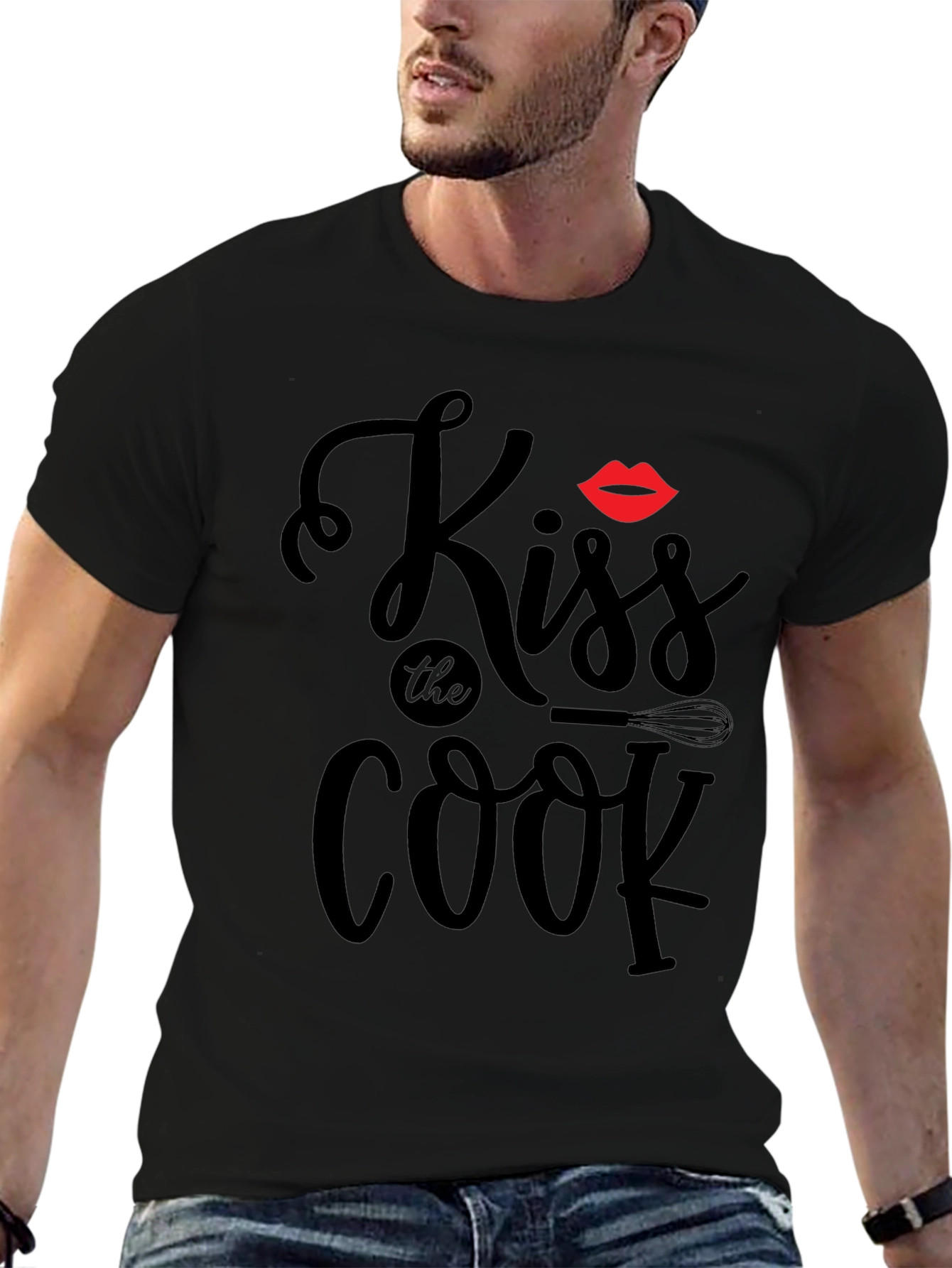 Kiss the Cook Graphic T-Shirt