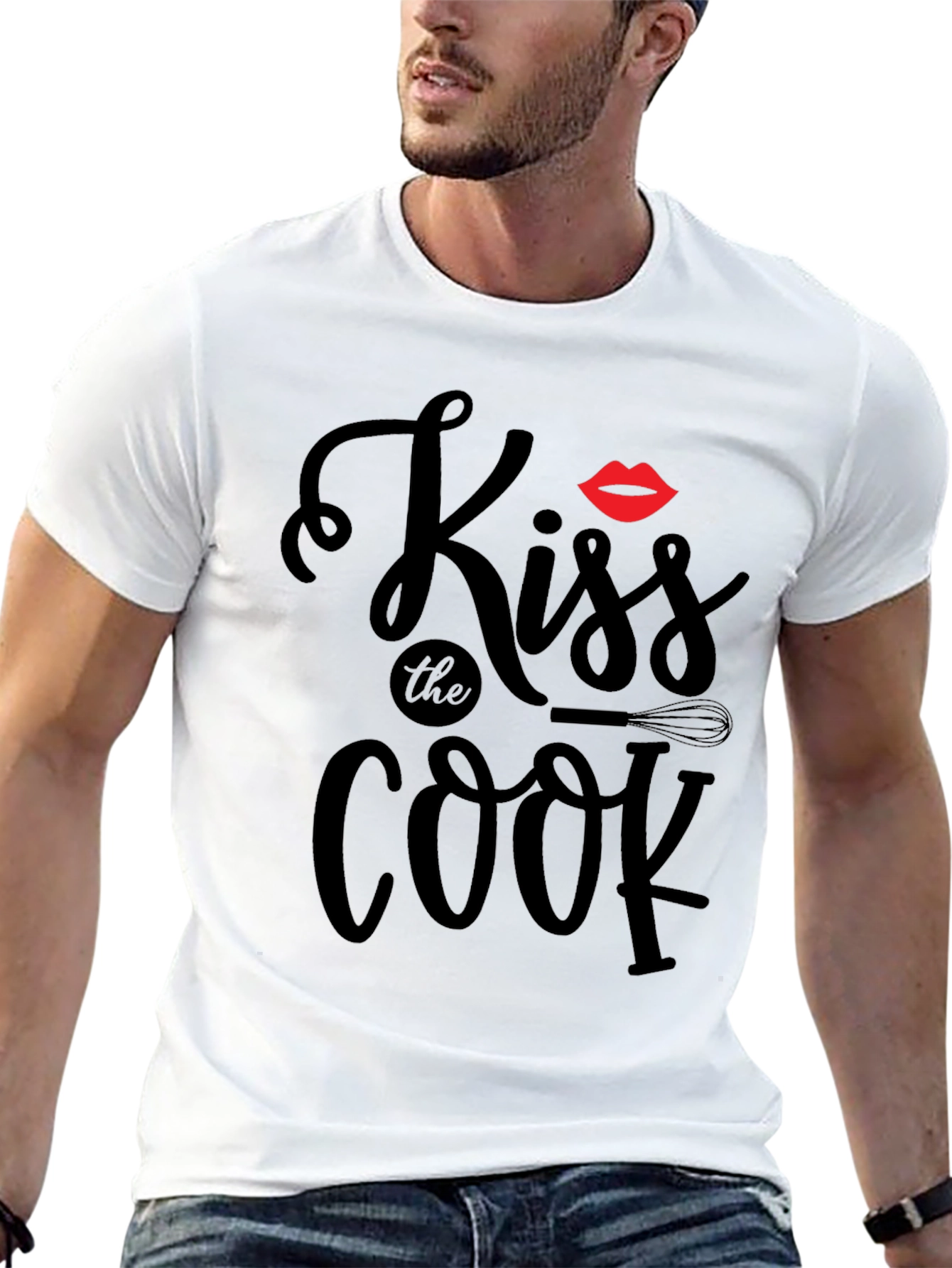 Kiss the Cook Graphic T-Shirt