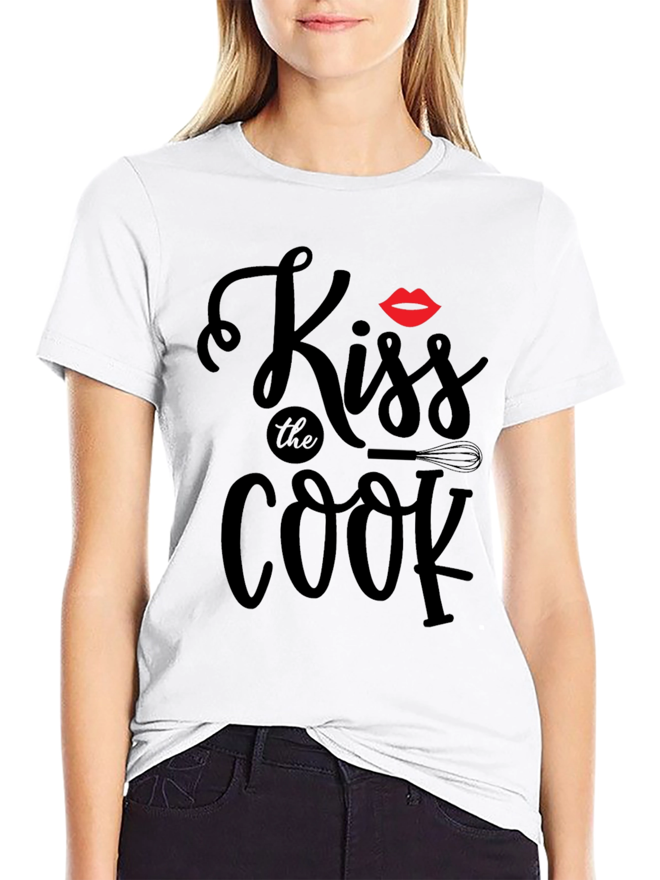 Kiss the Cook Graphic T-Shirt