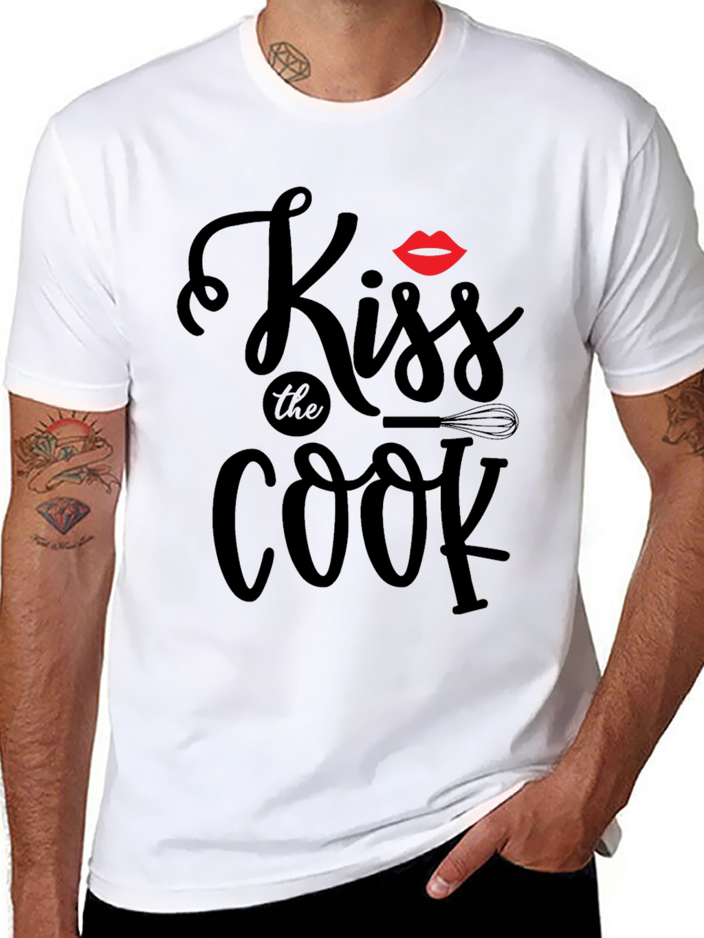 Kiss the Cook Graphic T-Shirt