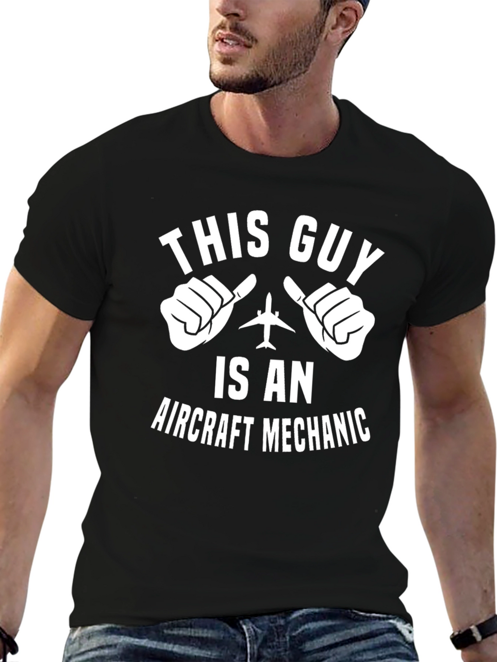 Aircraft Mechanic T-Shirt - This Guy Gift Tee