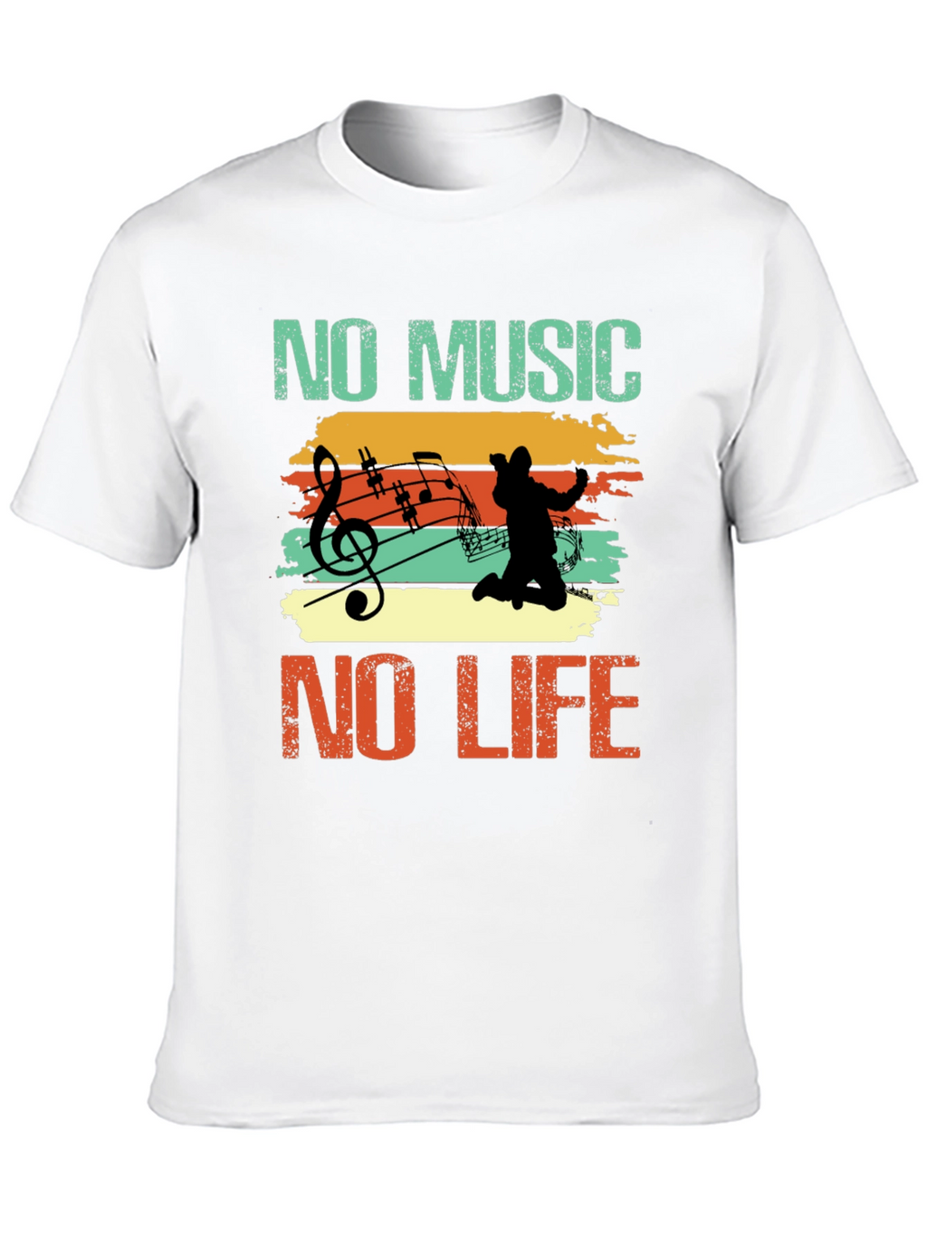 No Music No Life Graphic Tee