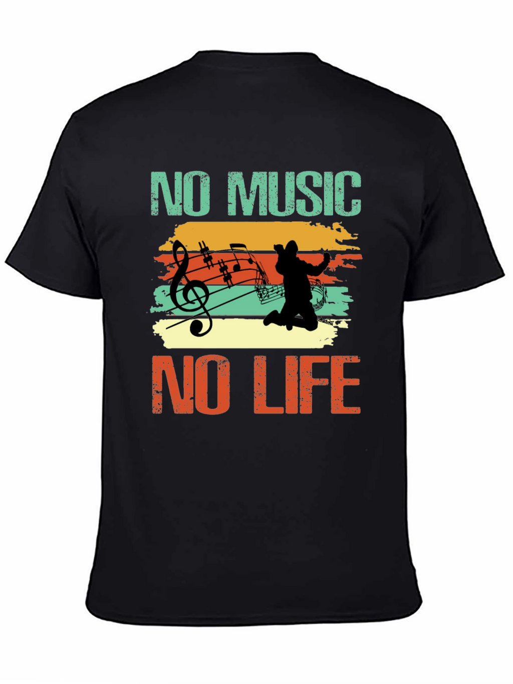 No Music No Life Graphic Tee