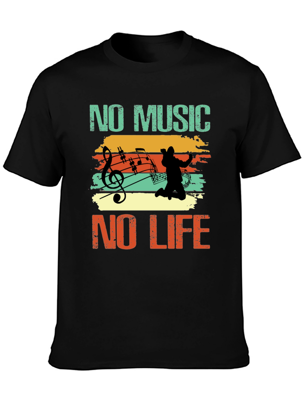 No Music No Life Graphic Tee