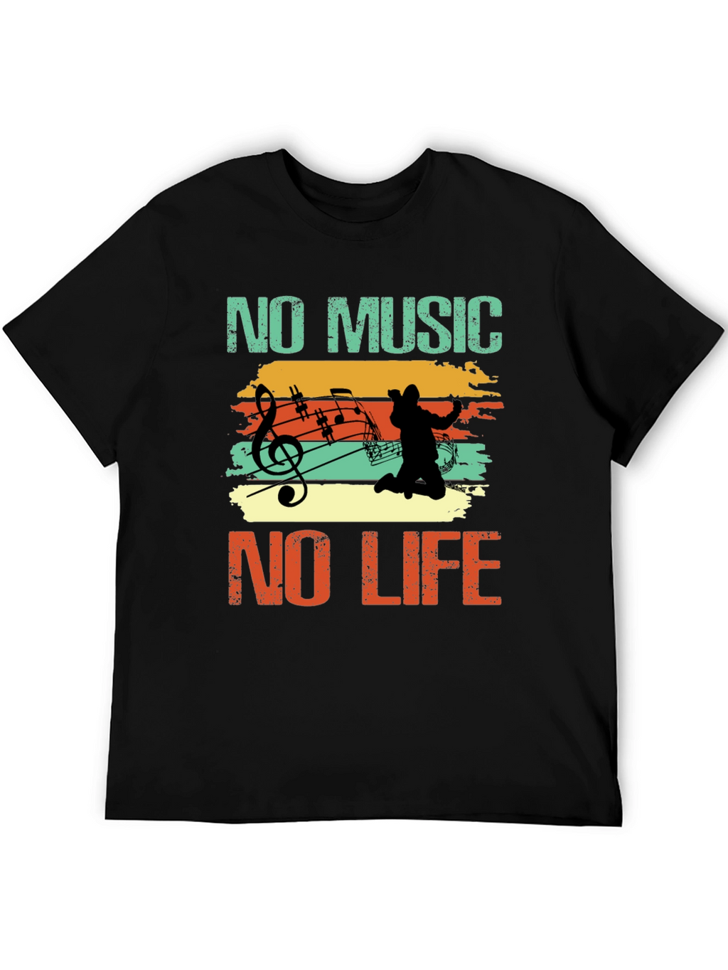 No Music No Life Graphic Tee