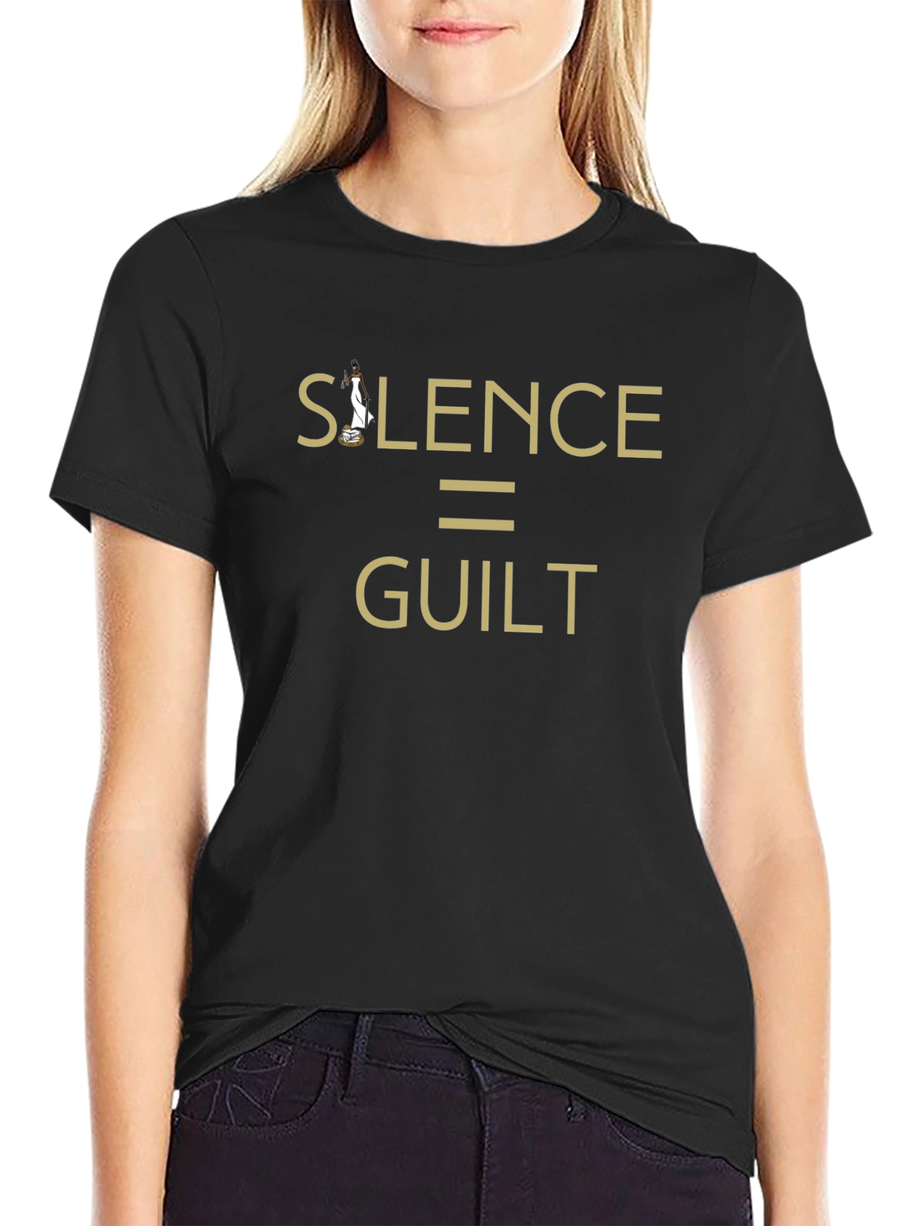 Silence Equals Guilt Graphic Tee - Unisex
