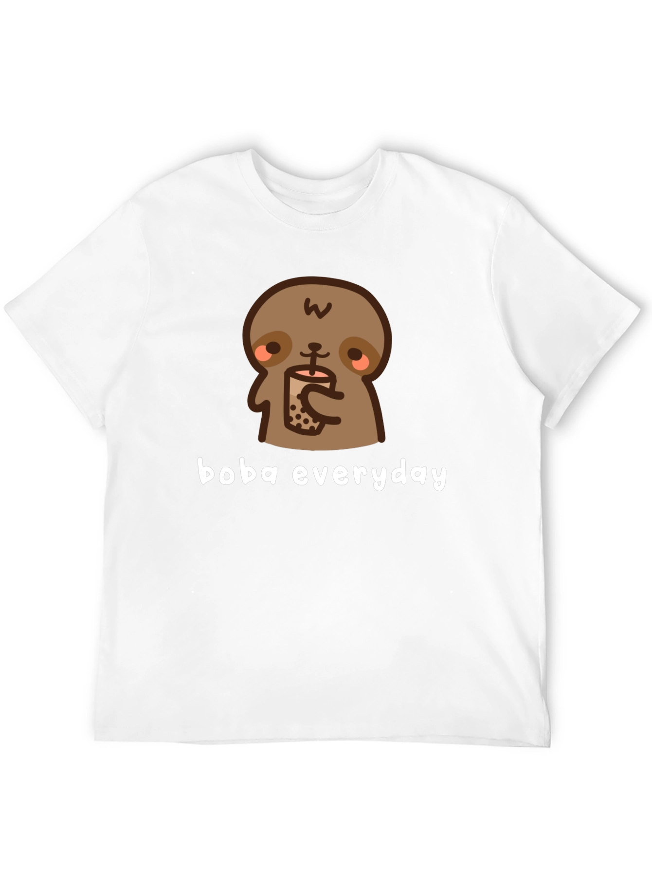 Sloth Boba Everyday T-Shirt